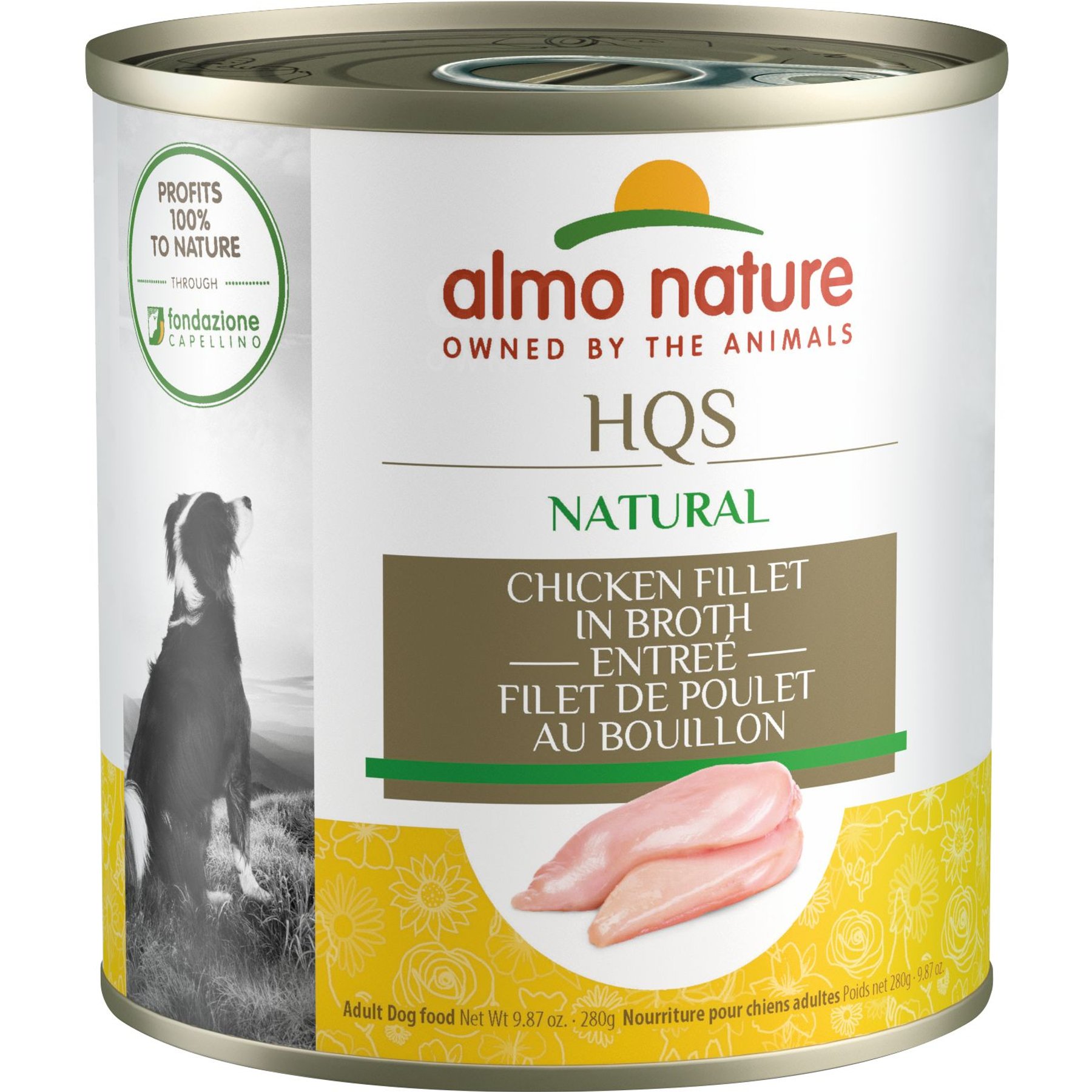 Almo Nature Legend HQS Natural Chicken Fillet Adult Grain-Free Canned Dog Food