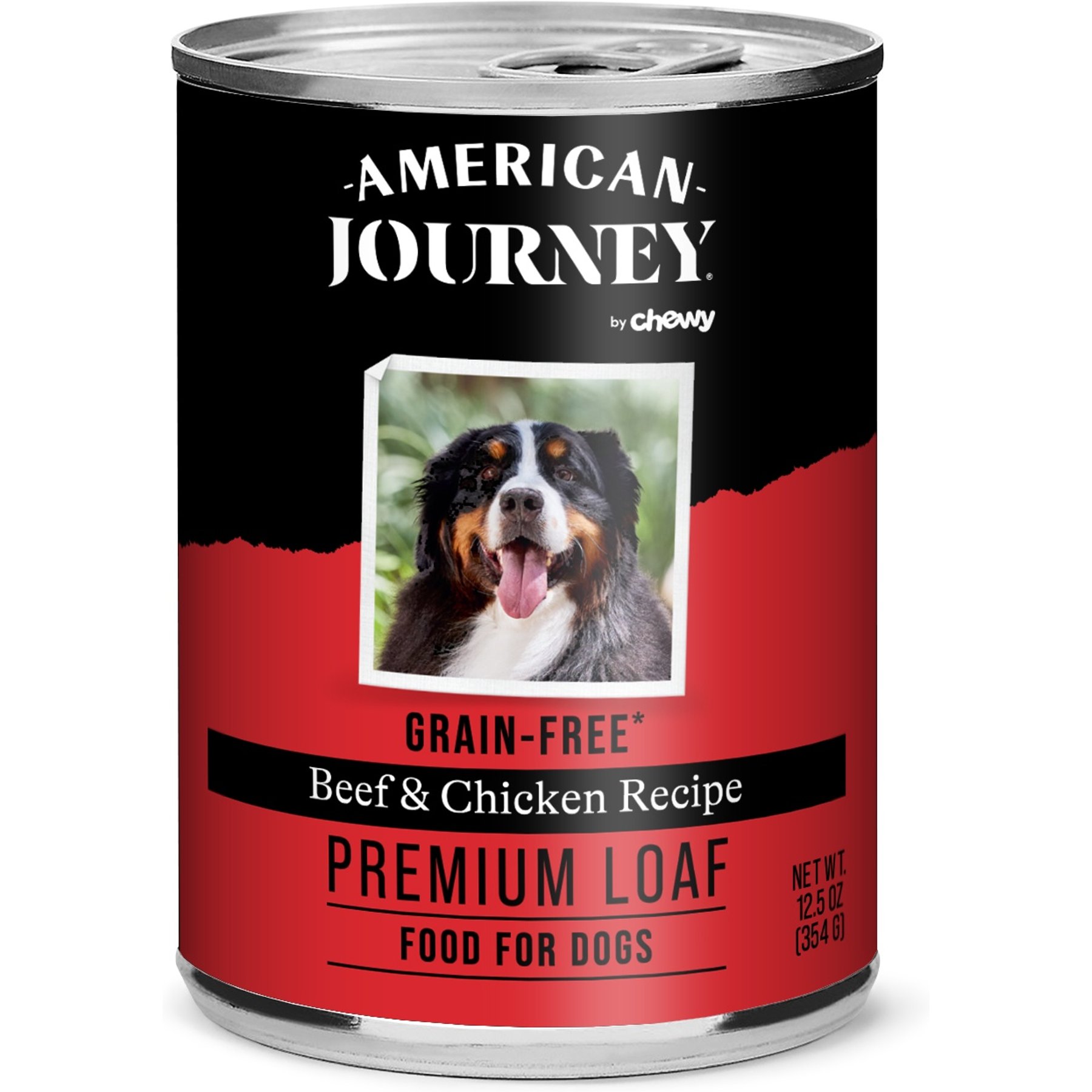 American Journey American Journey Premium Loaf Beef & Chicken Recipe Grain-Free Canned Dog Food dog food package