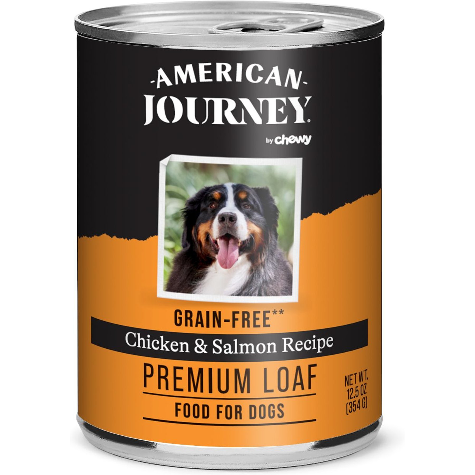 American Journey Premium Loaf Chicken & Salmon Recipe Grain-Free Canned Dog Food