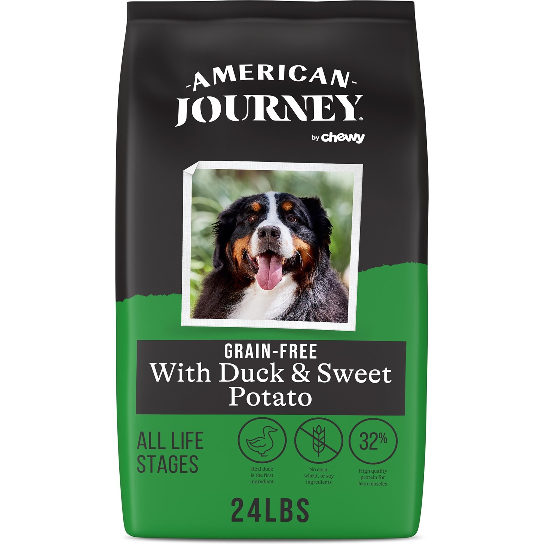 American Journey Grain-Free Duck & Sweet Potato Dry Dog Food