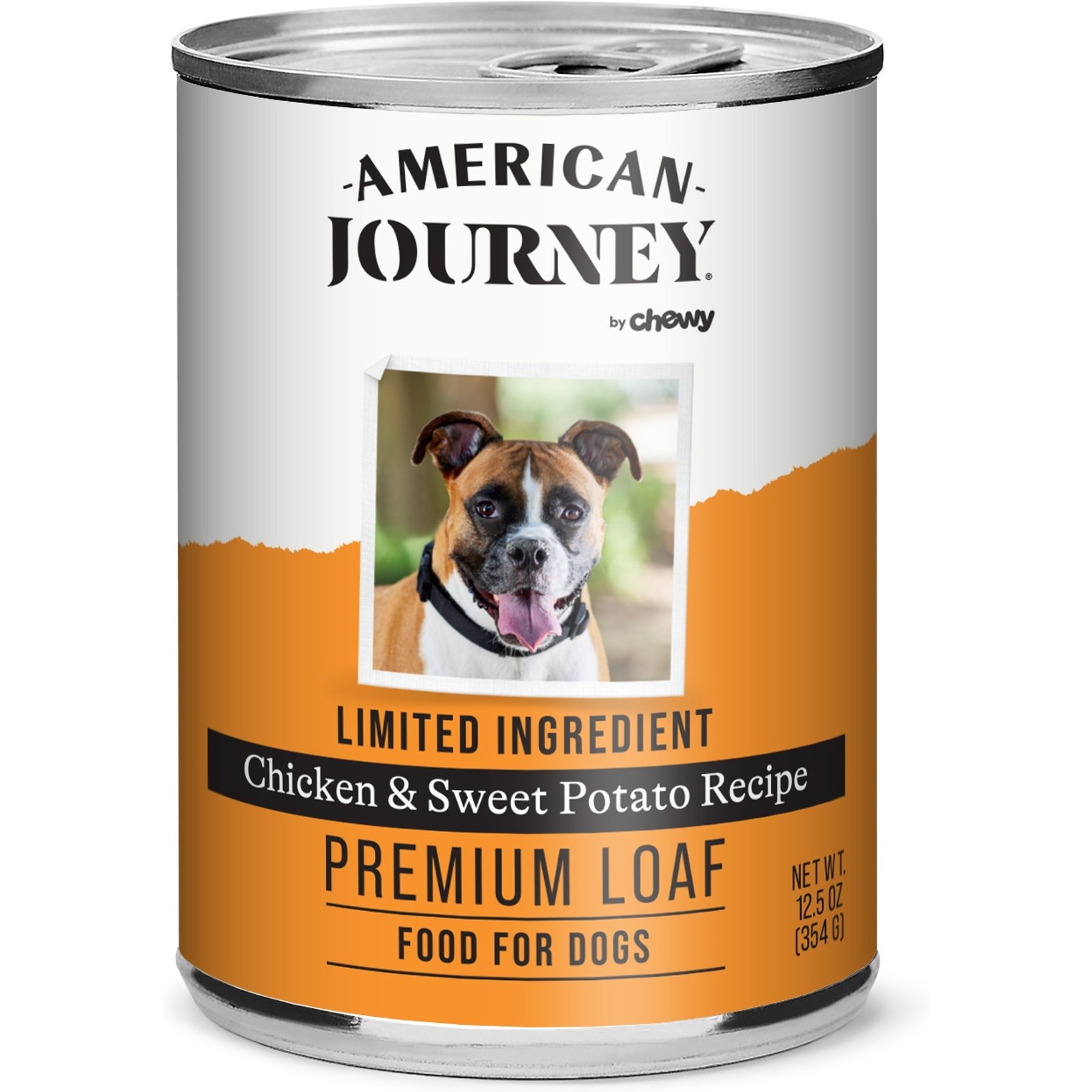 American Journey Limited Ingredient Diet Premium Loaf Chicken & Sweet Potato Recipe Grain-Free Canned Dog Food