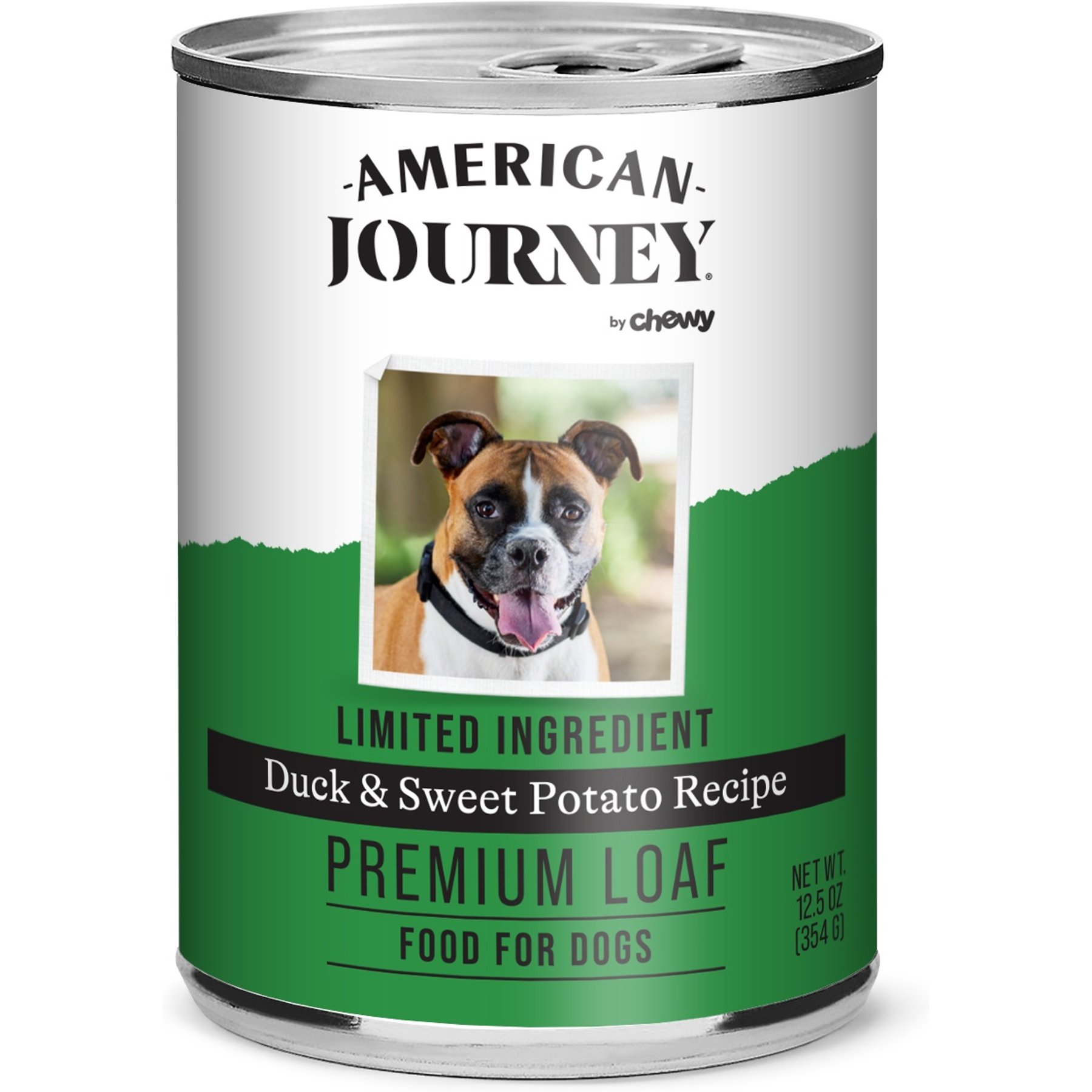 American Journey Limited Ingredient Diet Premium Loaf Duck & Sweet Potato Recipe Grain-Free Canned Dog Food