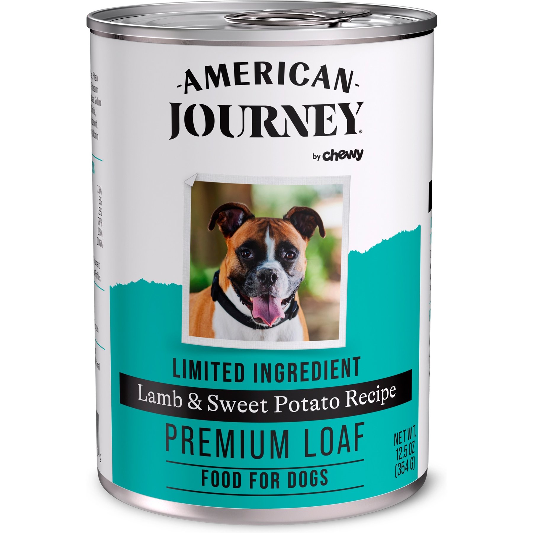 American Journey Limited Ingredient Diet Premium Loaf Lamb & Sweet Potato Recipe Grain-Free Canned Dog Food
