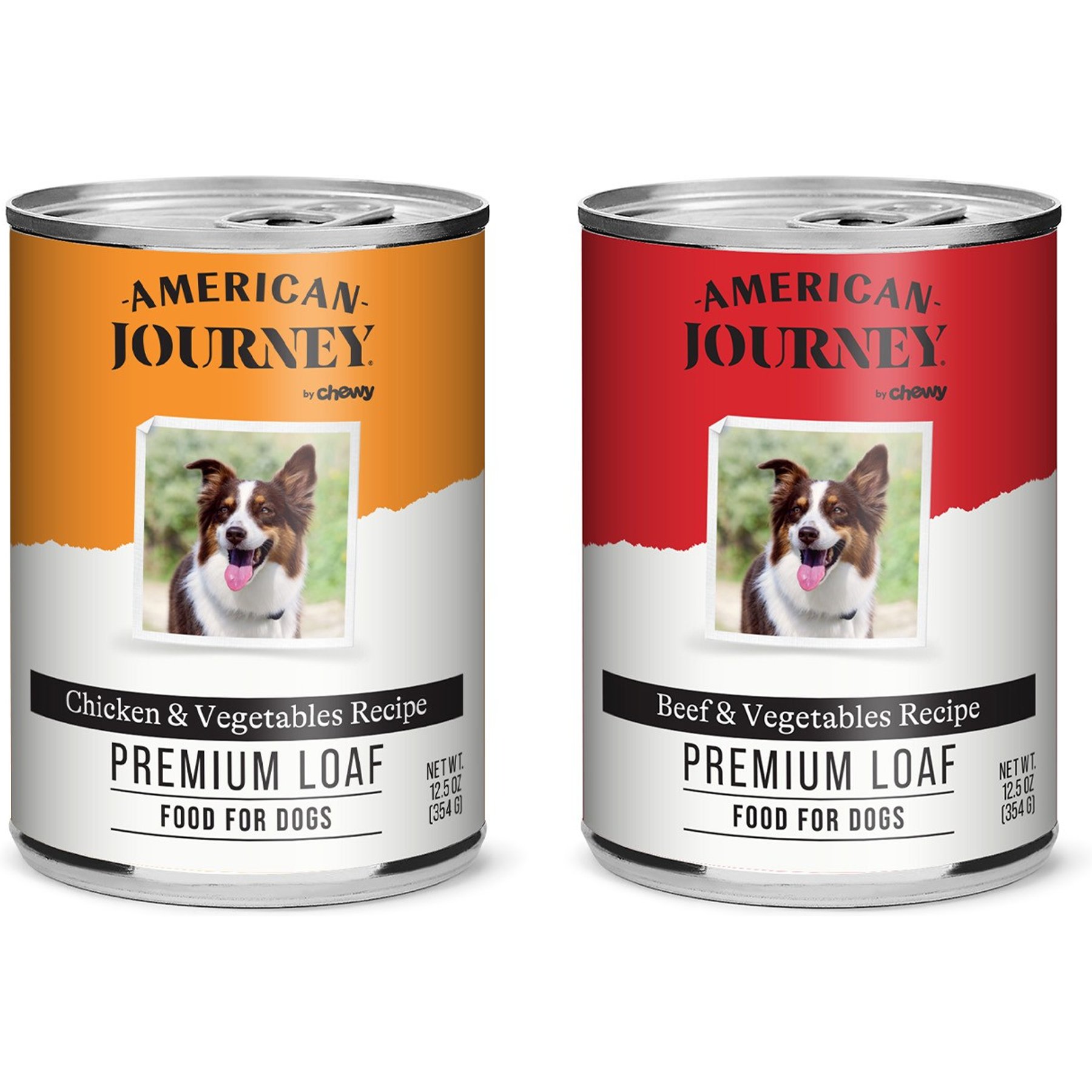 American Journey Premium Loaf Poultry & Beef Variety Pack Canned Dog Food,