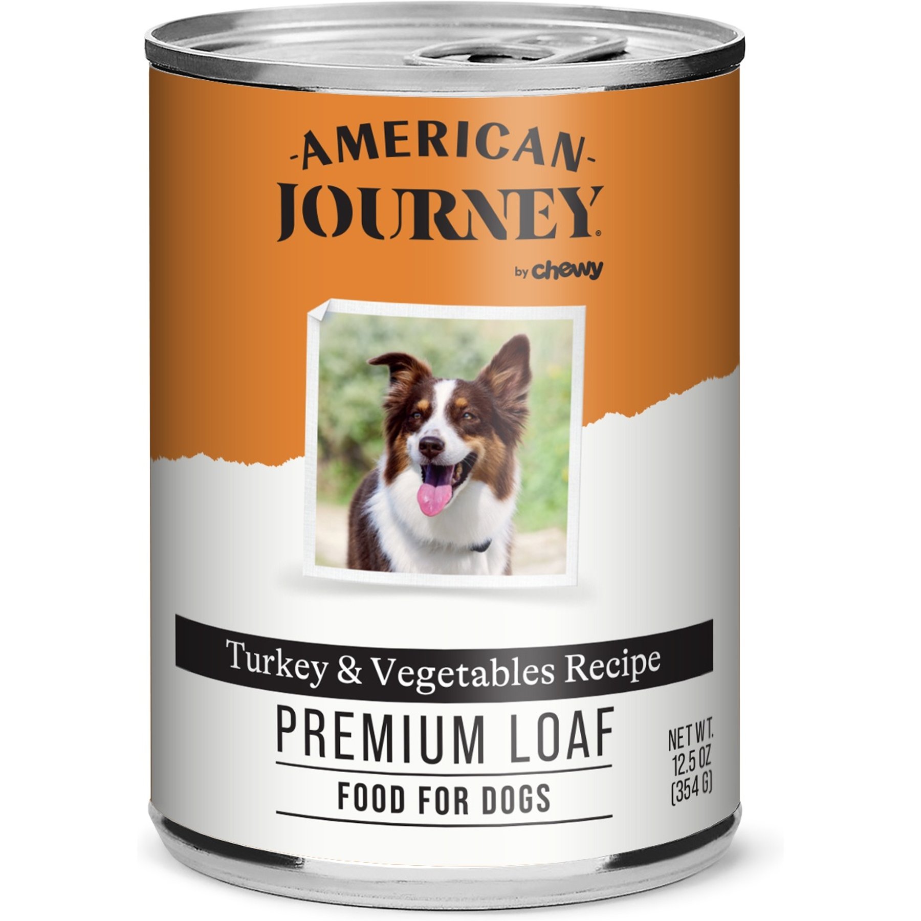 American Journey Premium Loaf Turkey & Vegetables Recipe Canned Dog Food