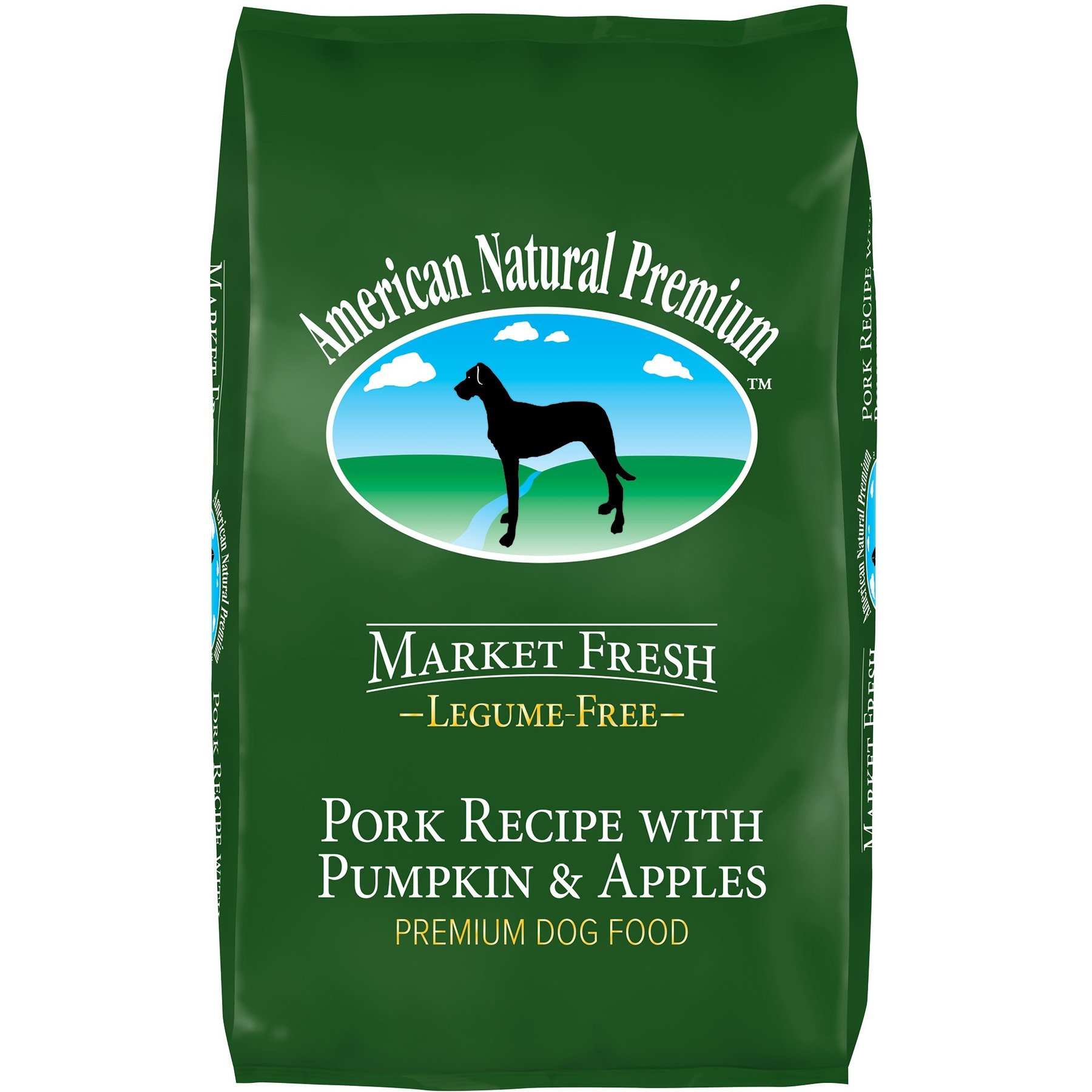 American Natural Premium Market Fresh Legume-Free Pork Recipe with Pumpkin & Apples Dry Dog Food
