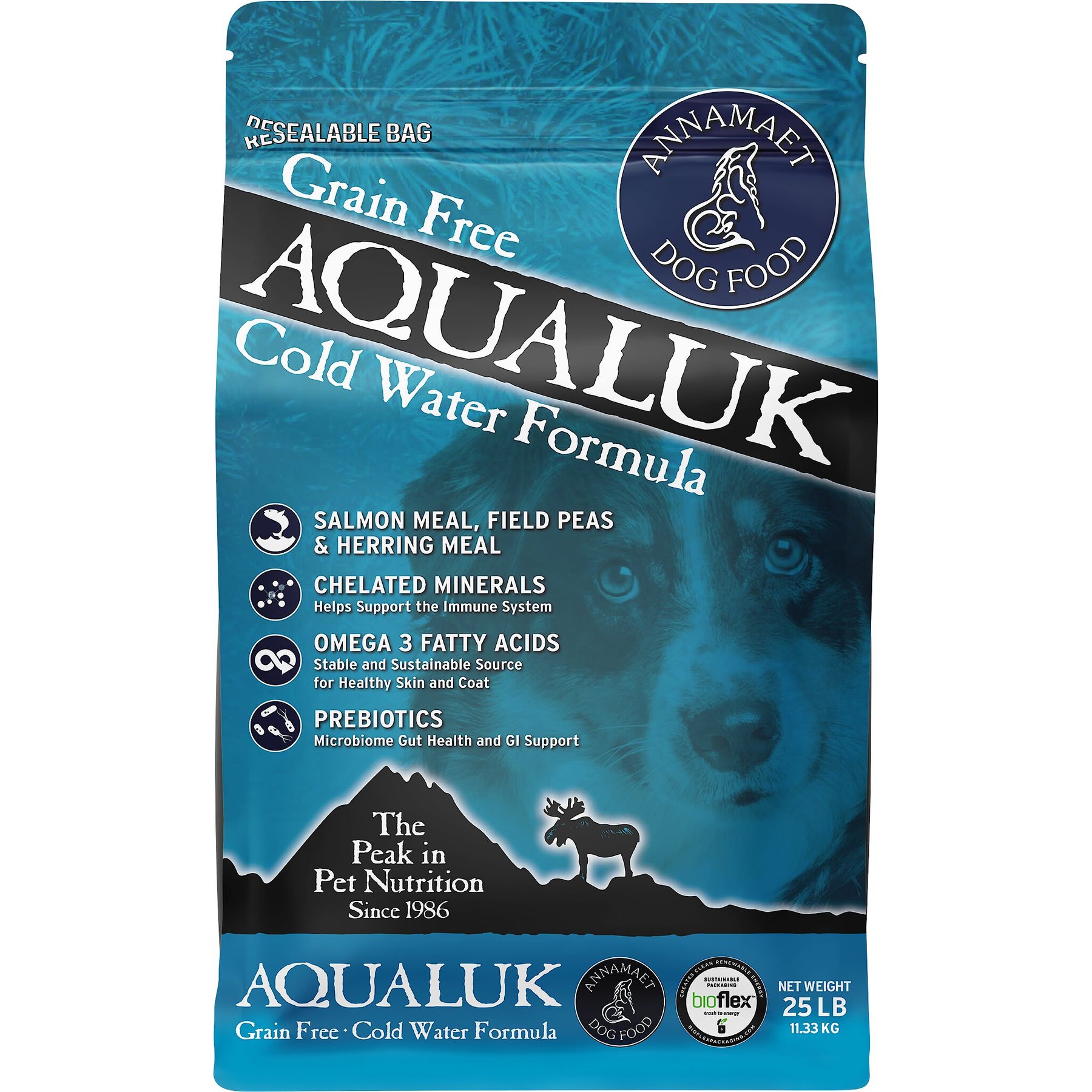 Annamaet Grain-Free Aqualuk Cold Water Formula Dry Dog Food