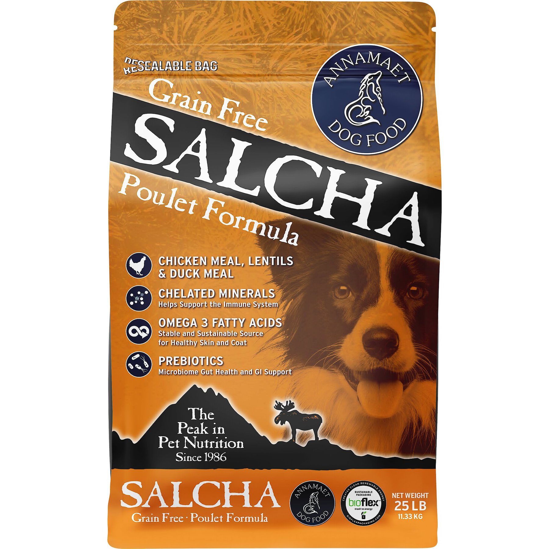 Annamaet Grain-Free Salcha Poulet Formula Dry Dog Food