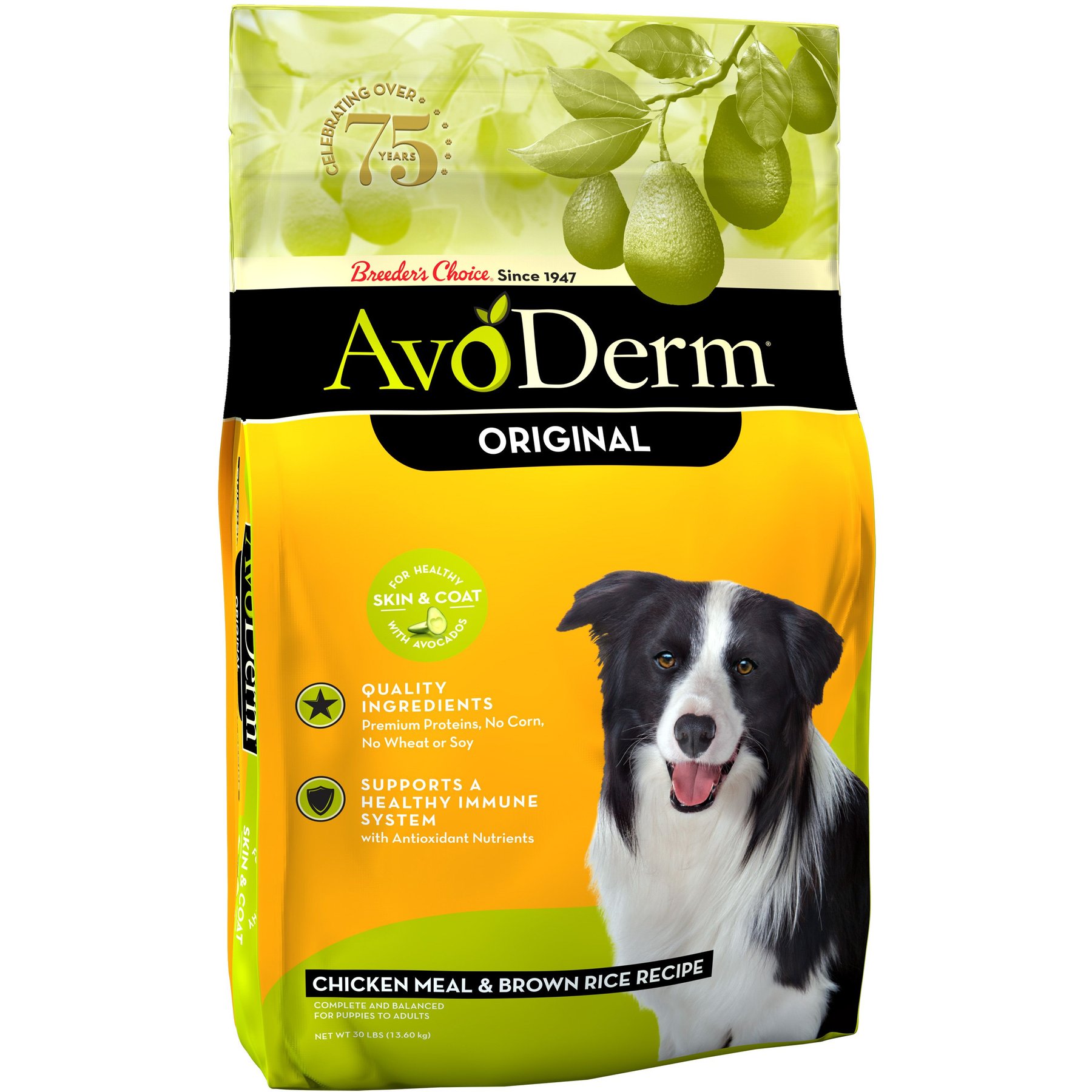 AvoDerm Original Chicken Meal & Brown Rice Recipe Adult Dry Dog Food