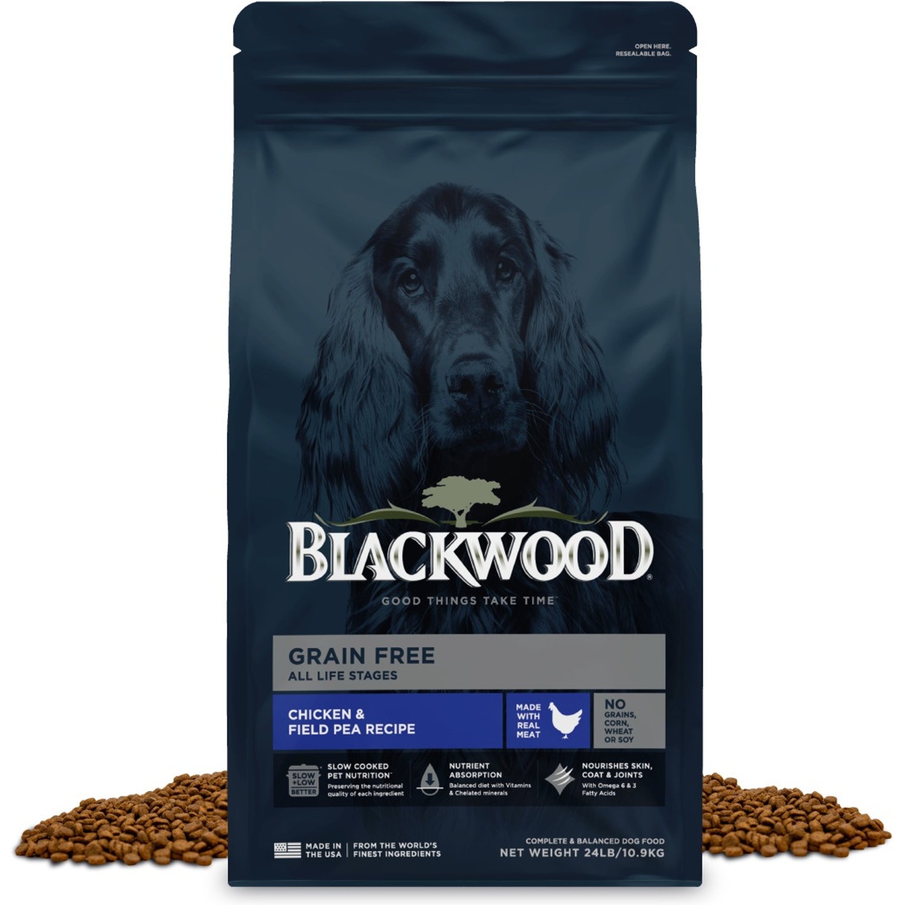 Blackwood Adult Grain-Free Chicken & Field Pea Recipe Dry Dog Food
