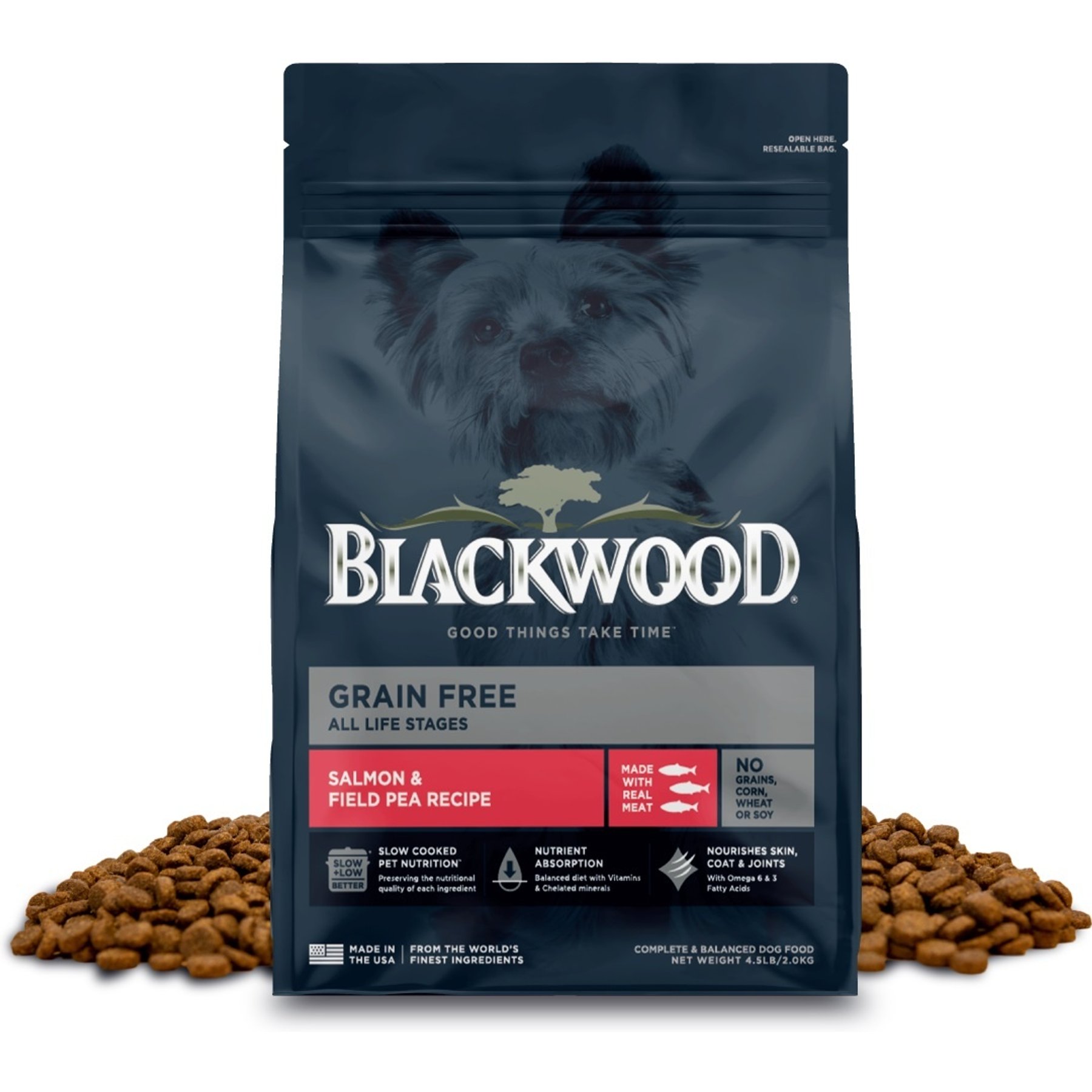 Blackwood Adult Grain-Free Salmon & Field Pea Recipe Dry Dog Food