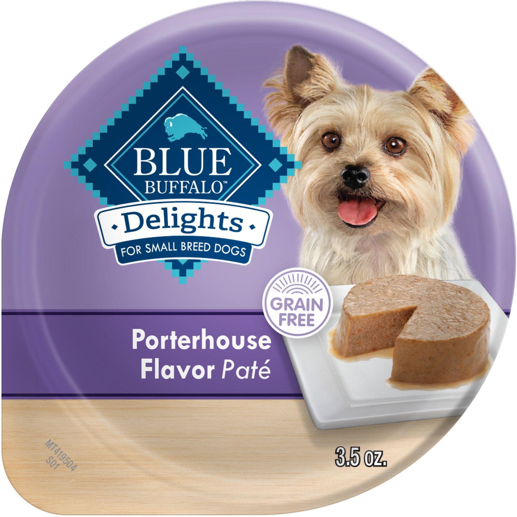 Blue Buffalo Divine Delights Porterhouse Flavor Pate Dog Food Trays