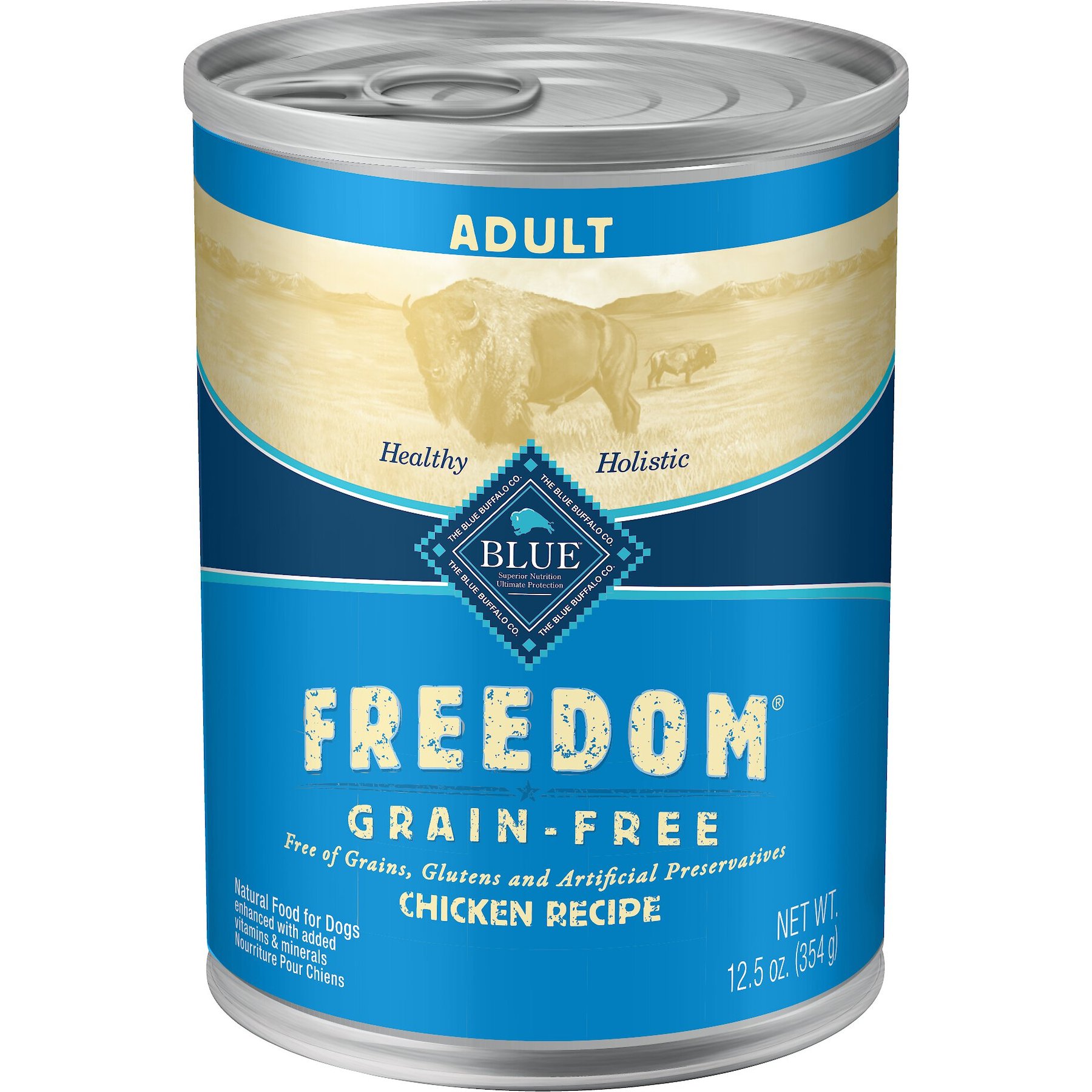 Blue Buffalo Freedom Adult Chicken Recipe Grain-Free Canned Dog Food