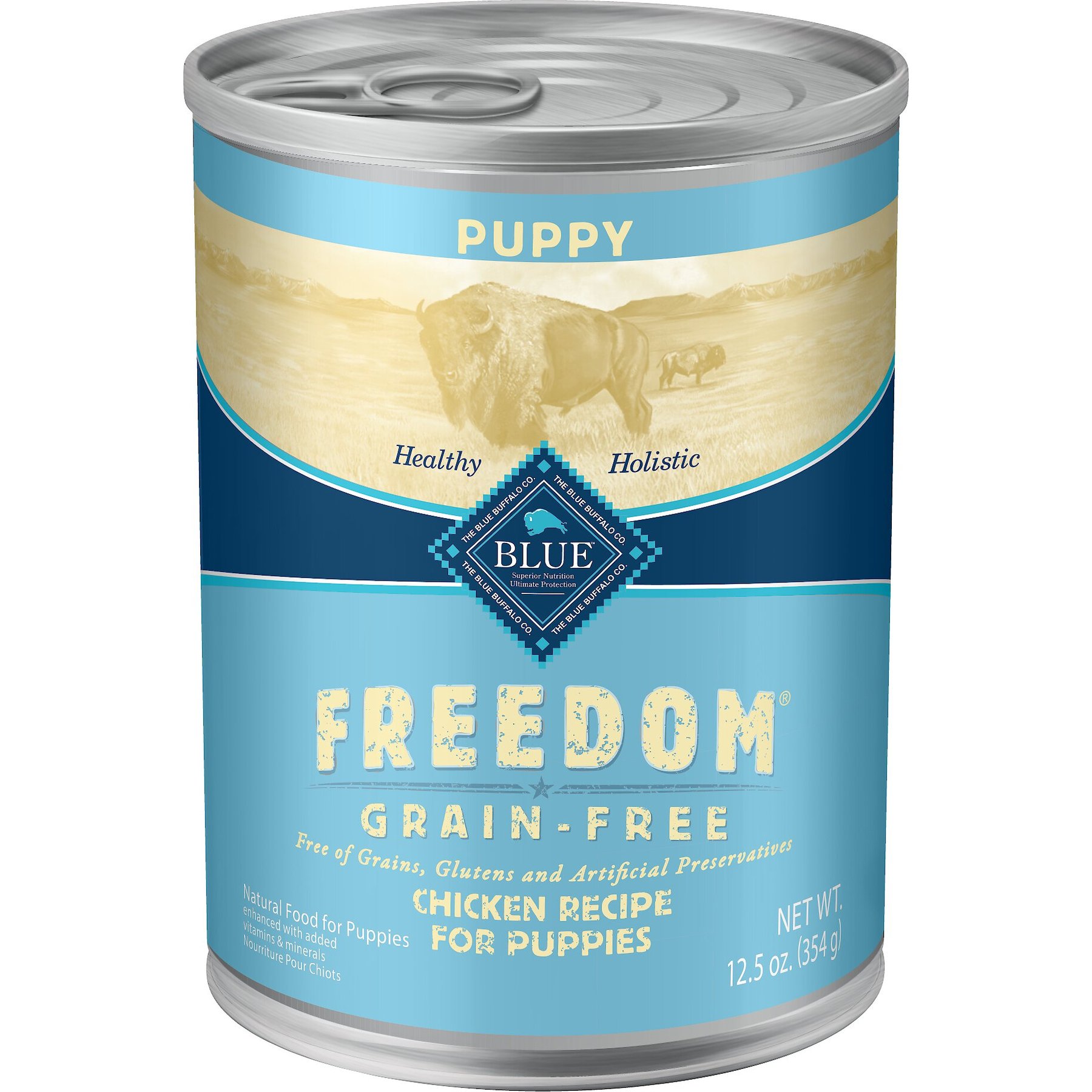 Blue Buffalo Blue Buffalo Freedom Puppy Chicken Recipe Grain-Free Canned Dog Food dog food
