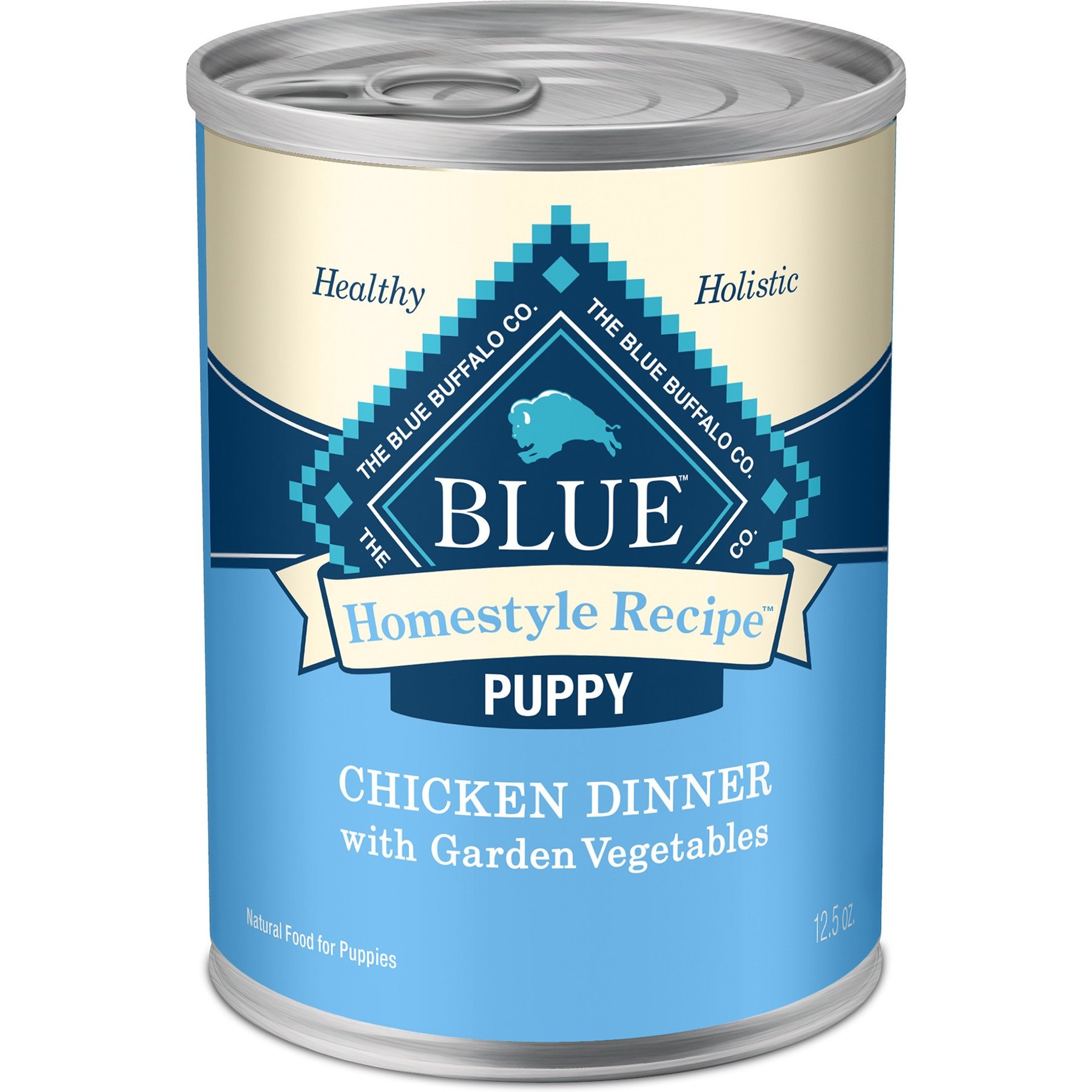Blue Buffalo Homestyle Recipe Chicken Dinner with Garden Vegetables & Brown Rice Puppy Canned Dog Food