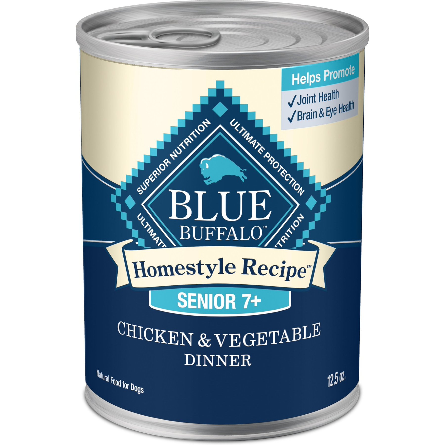 Blue Buffalo Homestyle Recipe Chicken Dinner with Garden Vegetables Senior Wet Dog Food