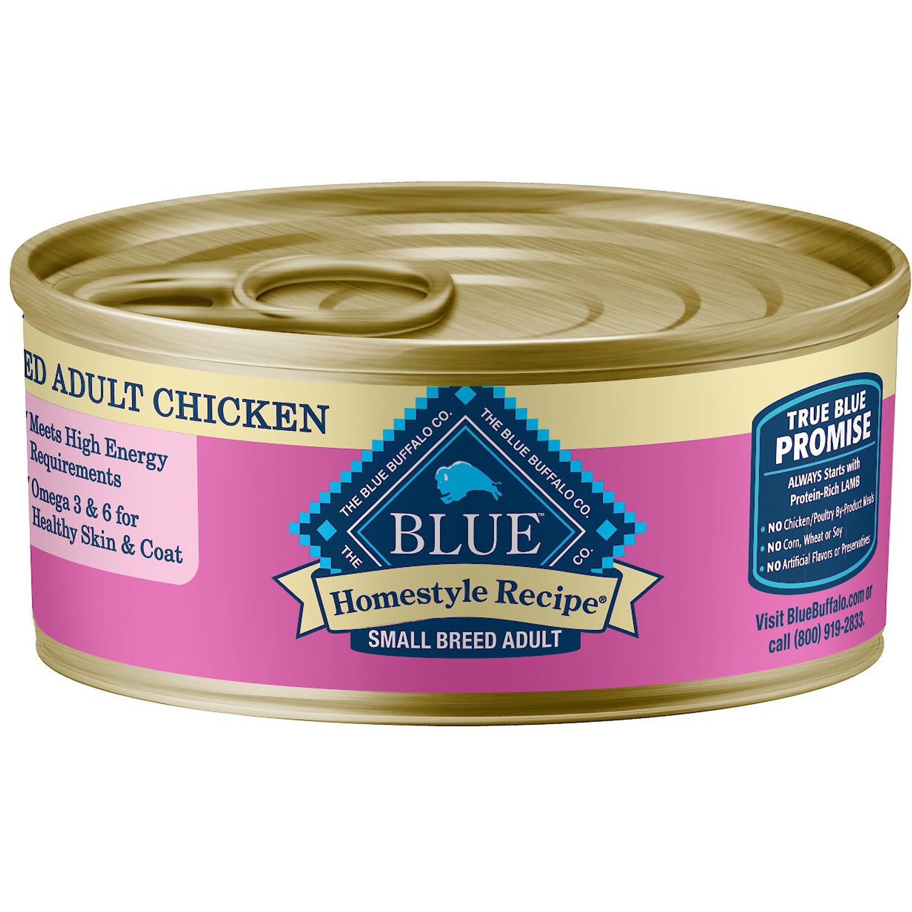 Blue Buffalo Homestyle Recipe Small Breed Chicken Dinner Canned Dog Food