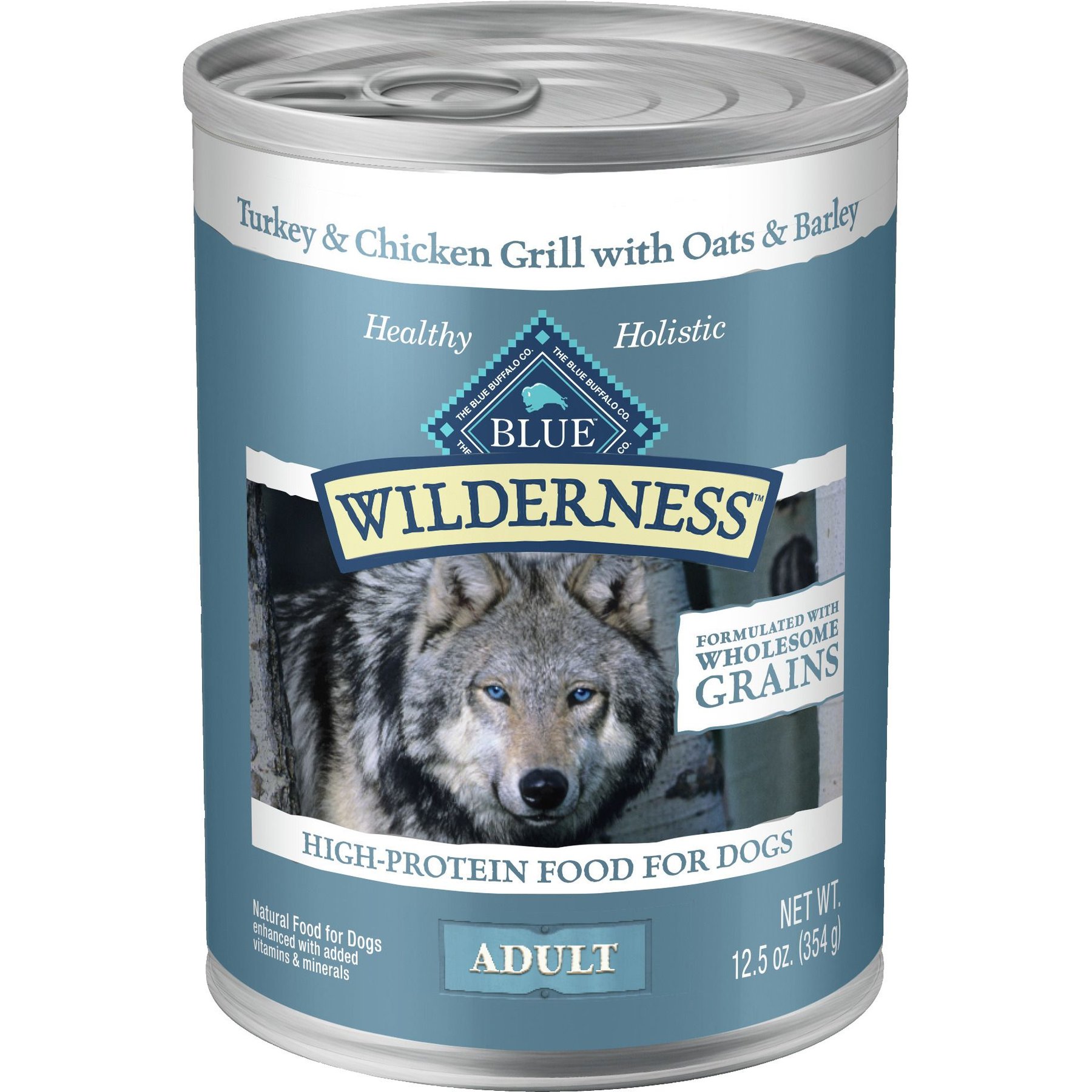 Blue Buffalo Wilderness Turkey & Chicken Grill with Oats & Barley Adult Wet Dog Food