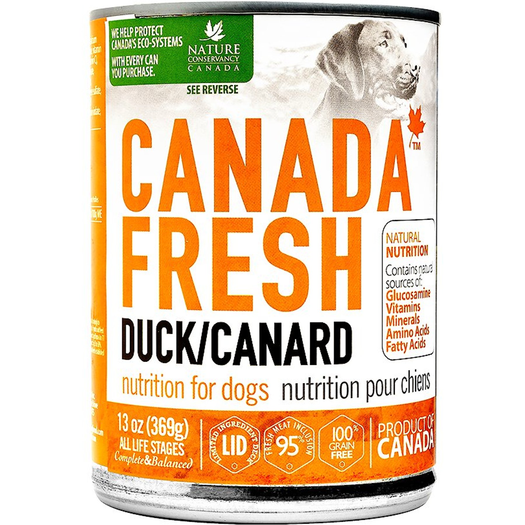 Canada Fresh Duck Canned Dog Food