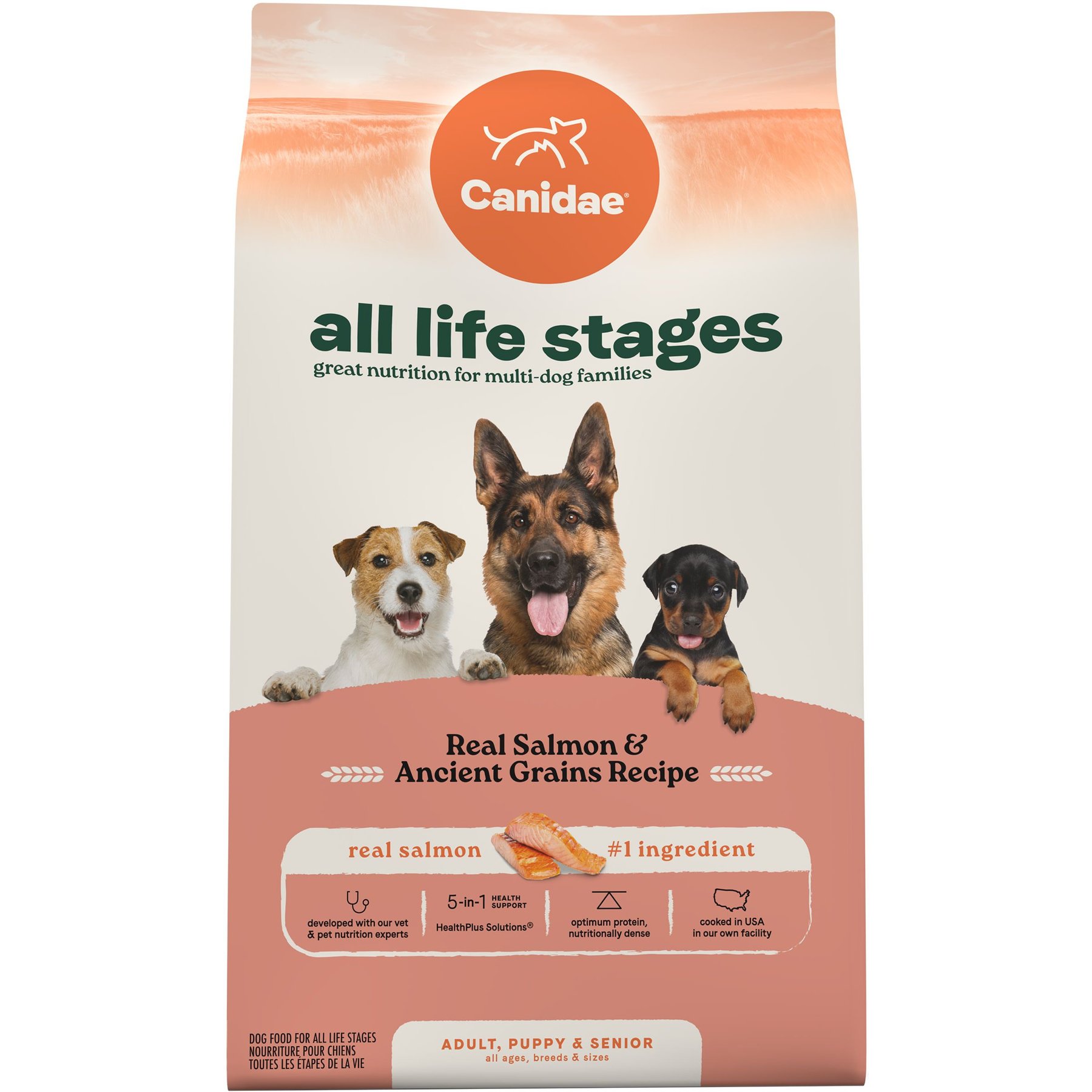 CANIDAE All Life Stages Real Salmon & Ancient Grains Recipe Dry Dog Food