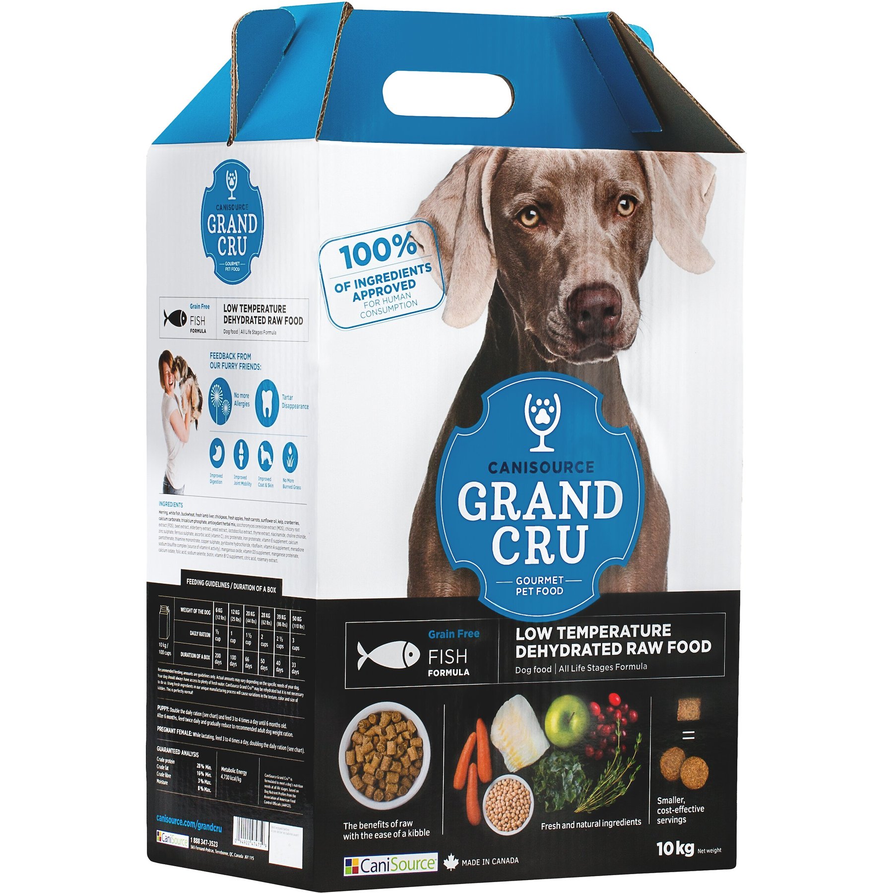 Canisource Grand Cru Fish Grain-Free Dehydrated Dog Food