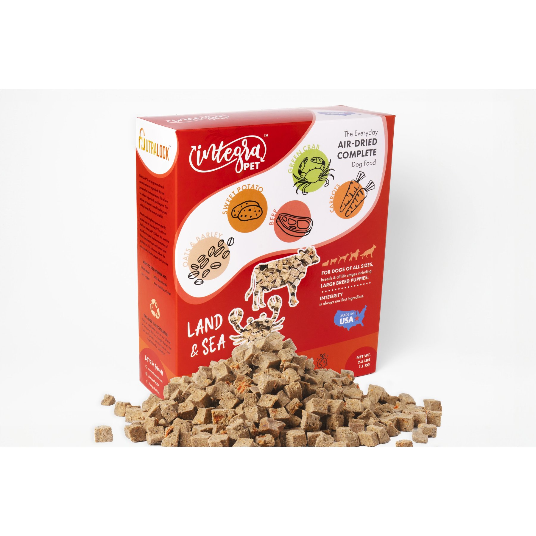 Chasing Our Tails Integra Pet Land & Sea Air Dried Dog Food