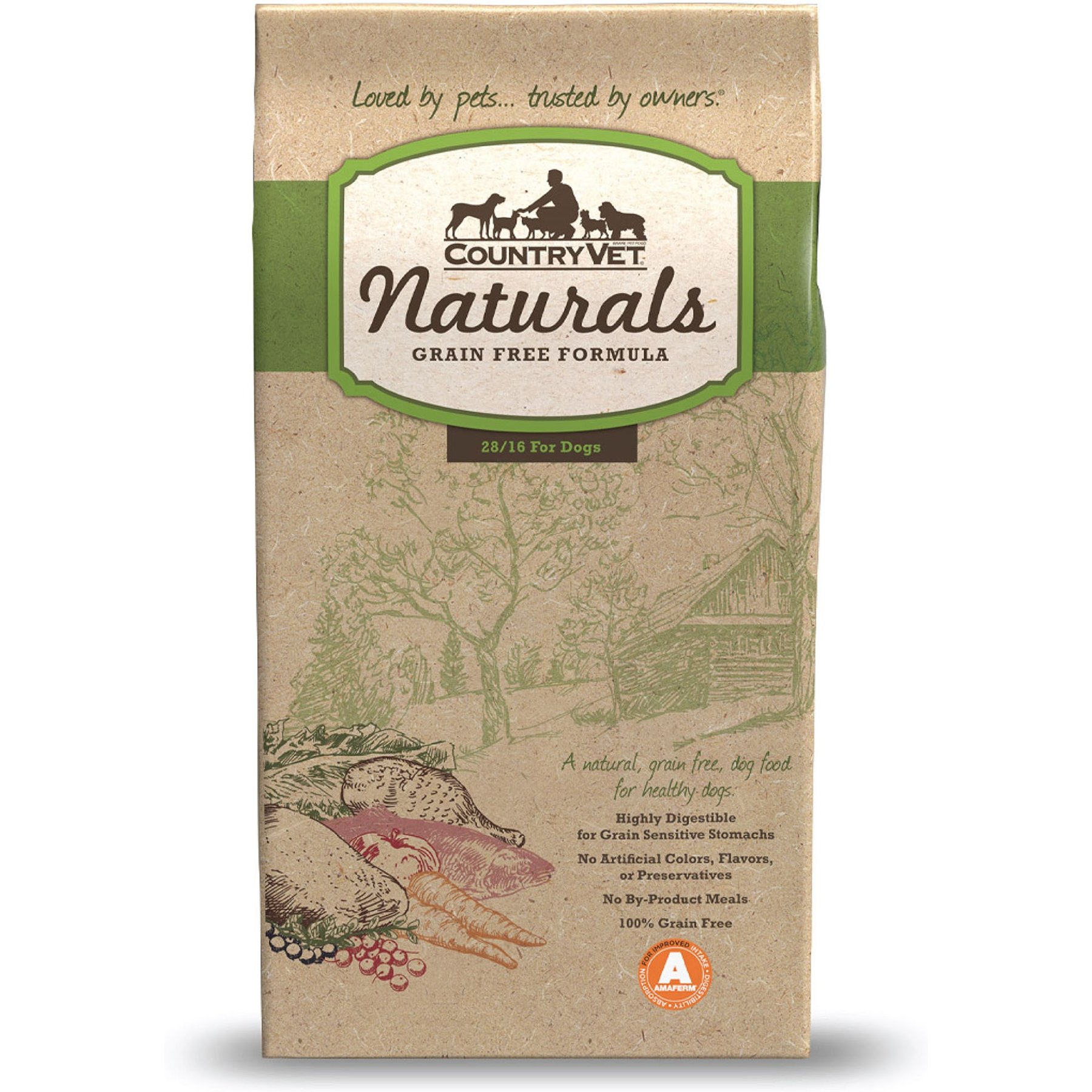 Country Vet Naturals 28-16 Grain-Free Dog Food