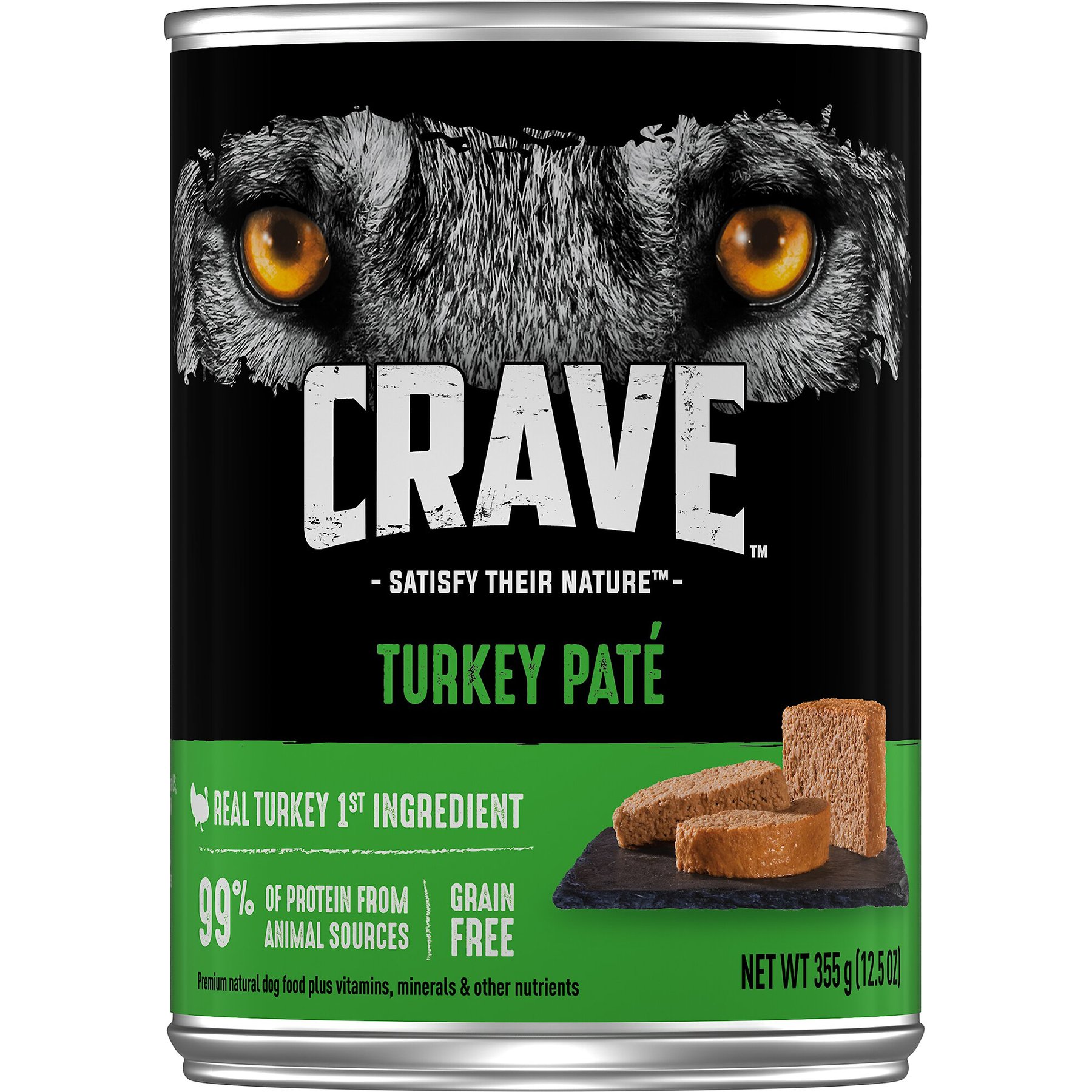 Crave Turkey Pate Grain-Free Canned Wet Dog Food