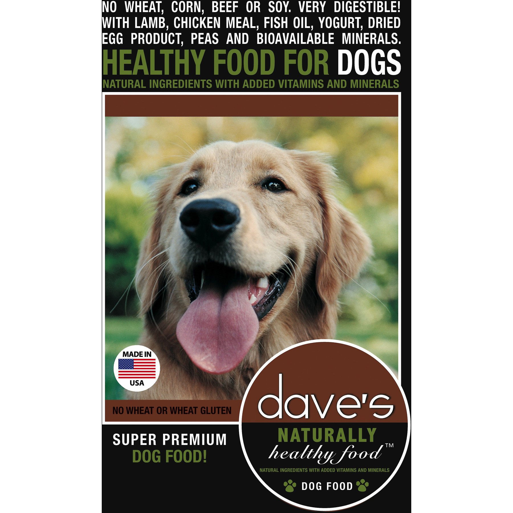 Dave's Pet Food Naturally Healthy Adult Dry Dog Food
