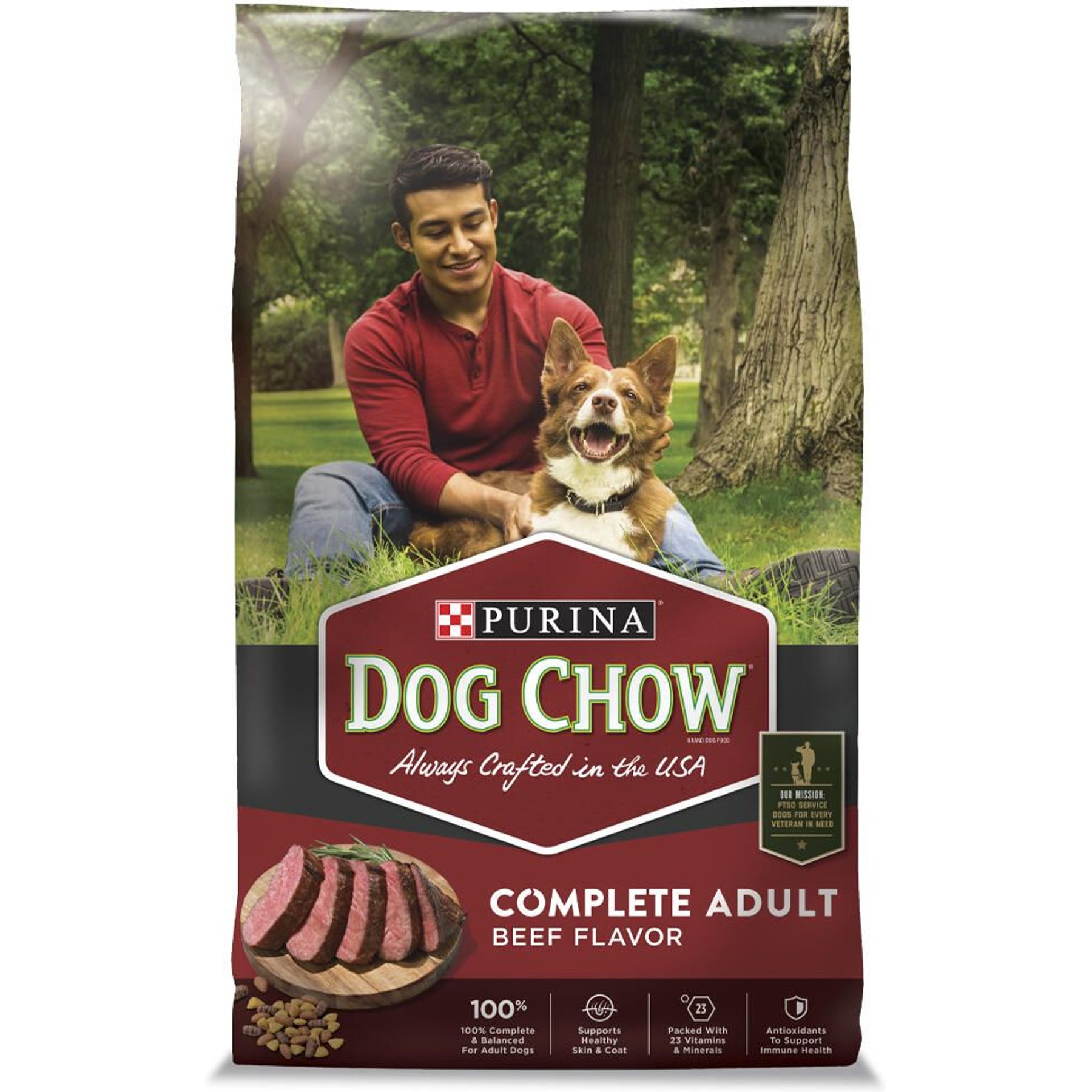 Dog Chow Complete Adult with Beef Flavor Dry Dog Food