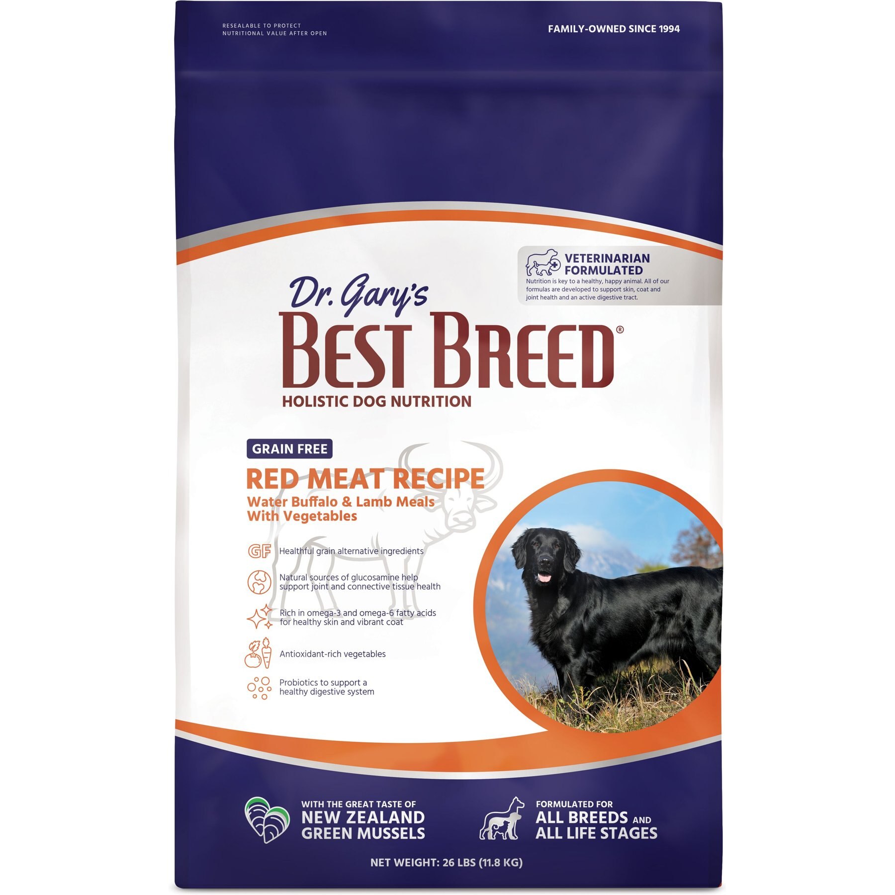 Dr. Gary's Best Breed Grain-Free Red Meat Recipe Dry Dog Food