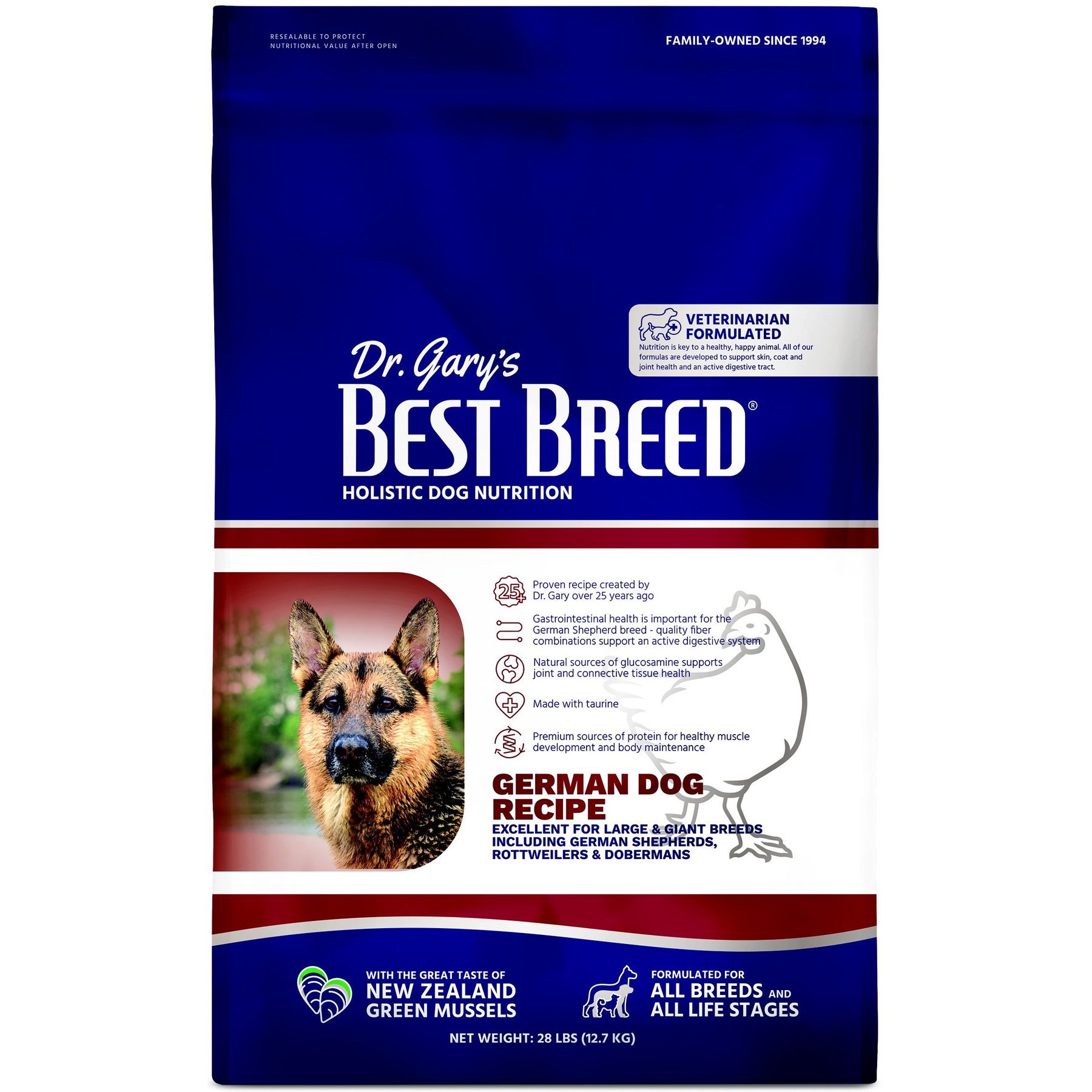 Dr. Gary's Best Breed Holistic German Dry Dog Food