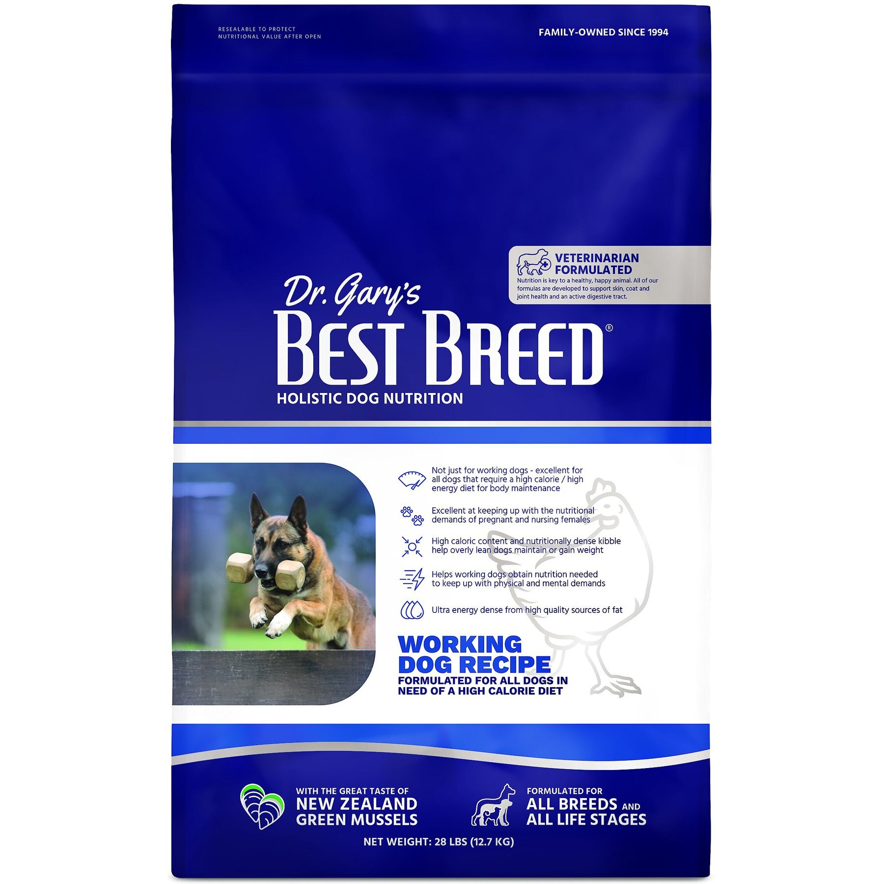 Dr. Gary's Best Breed Holistic Working Dry Dog Food