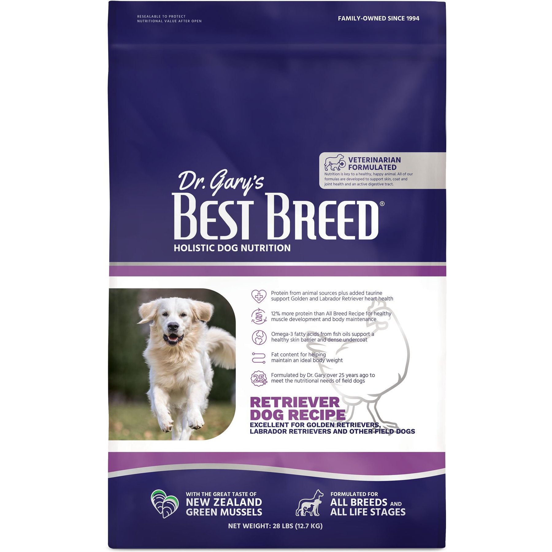 Dr. Gary's Best Breed Retriever Dry Dog Food
