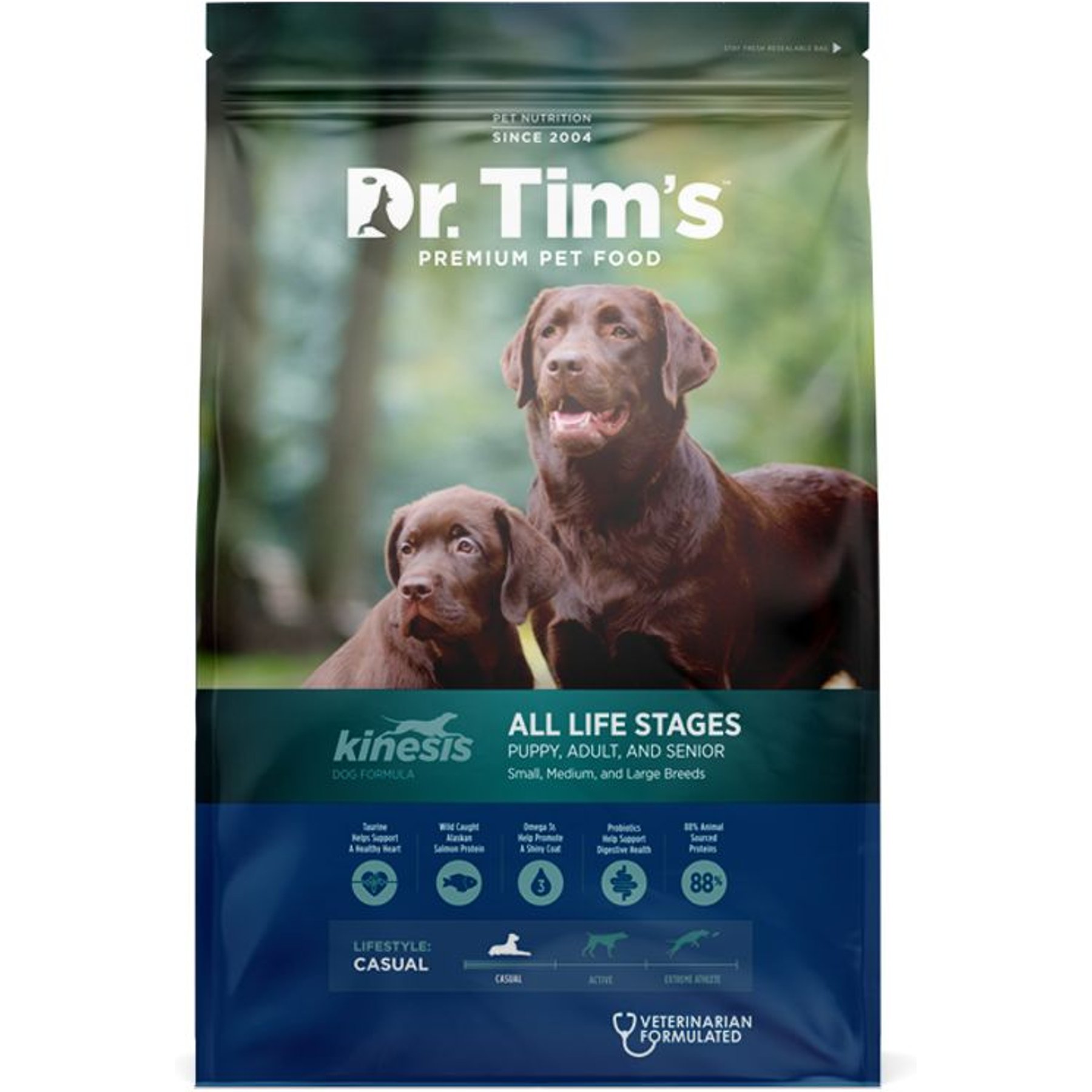 Dr. Tim's All Life Stages Kinesis Formula Dry Dog Food