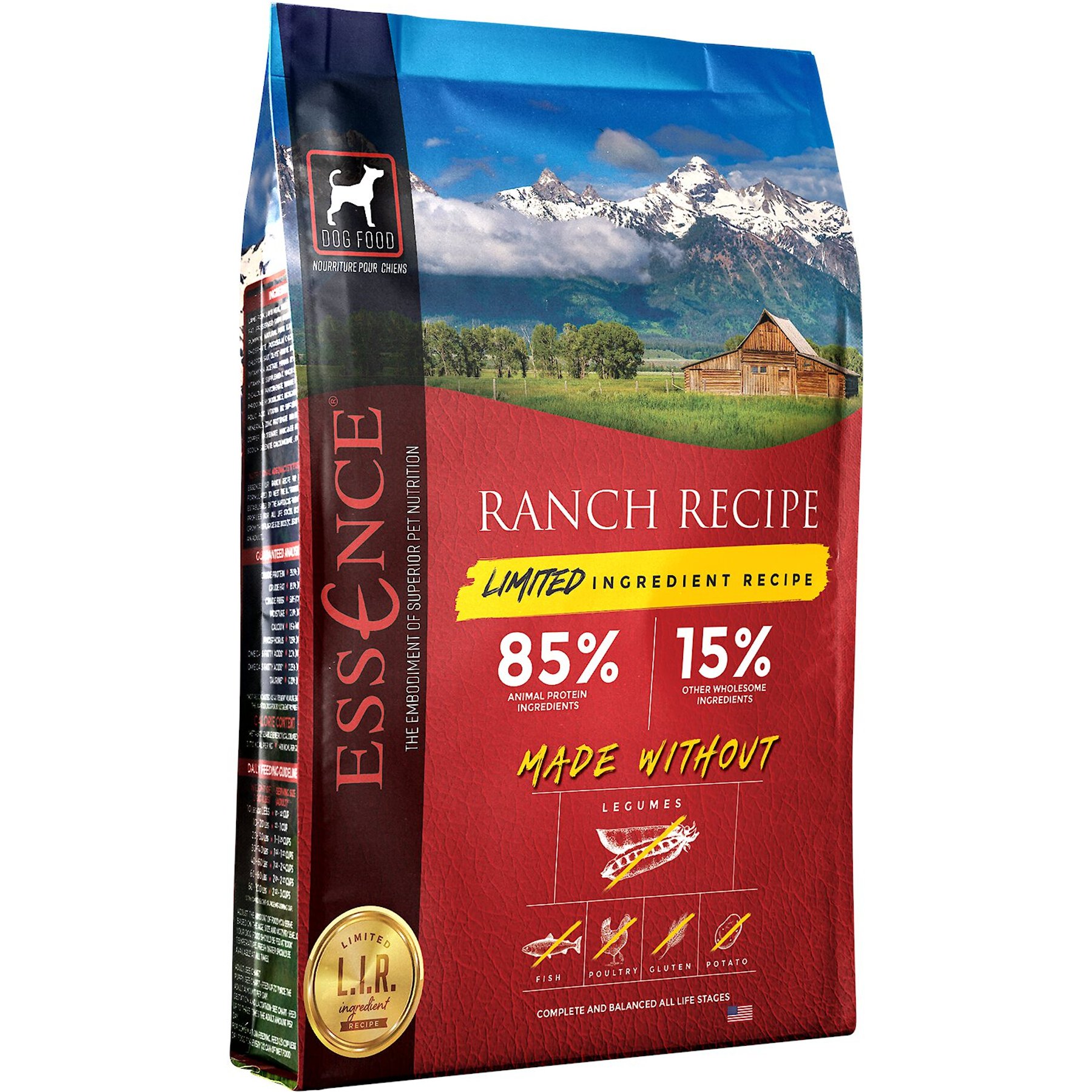 Essence Limited Ingredient Recipe Ranch Recipe Dry Dog Food