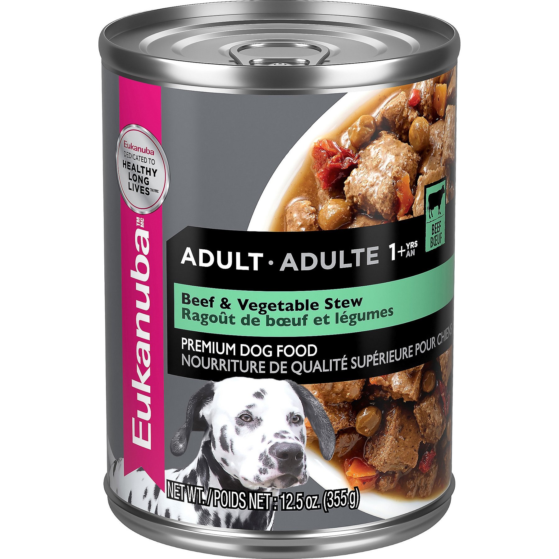 Eukanuba Adult Beef & Vegetable Stew Canned Dog Food
