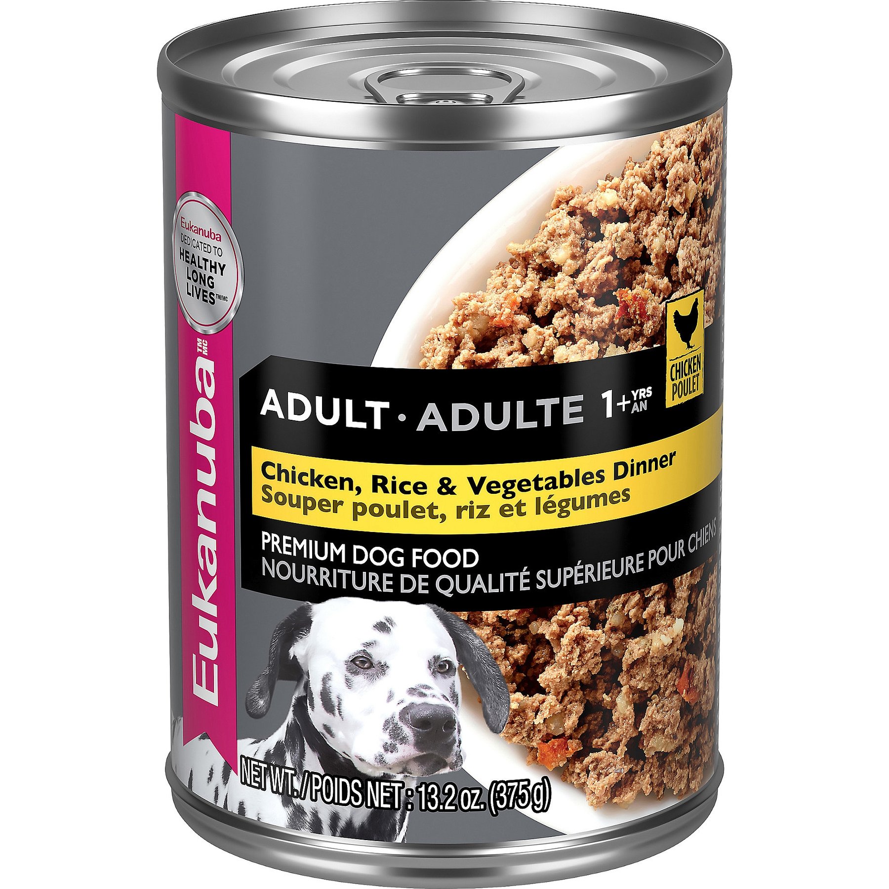 Eukanuba Adult Chicken, Rice & Vegetables Dinner Canned Dog Food