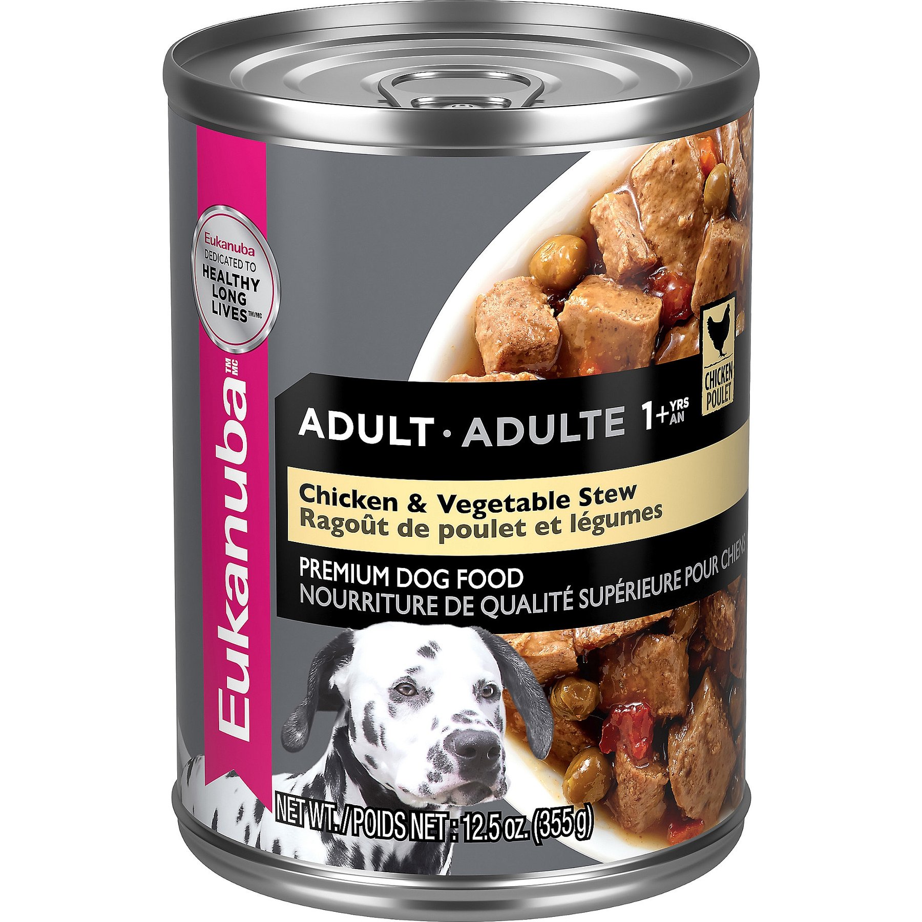 Eukanuba Adult Chicken & Vegetable Stew Canned Dog Food