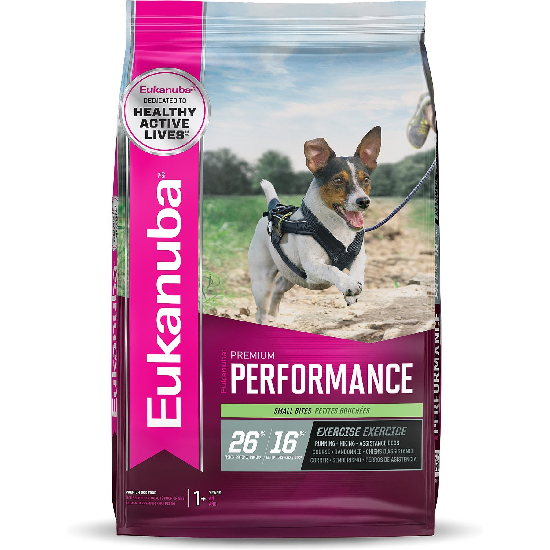Eukanuba Premium Performance 26/16 Exercise Small Bites Adult Dog Food