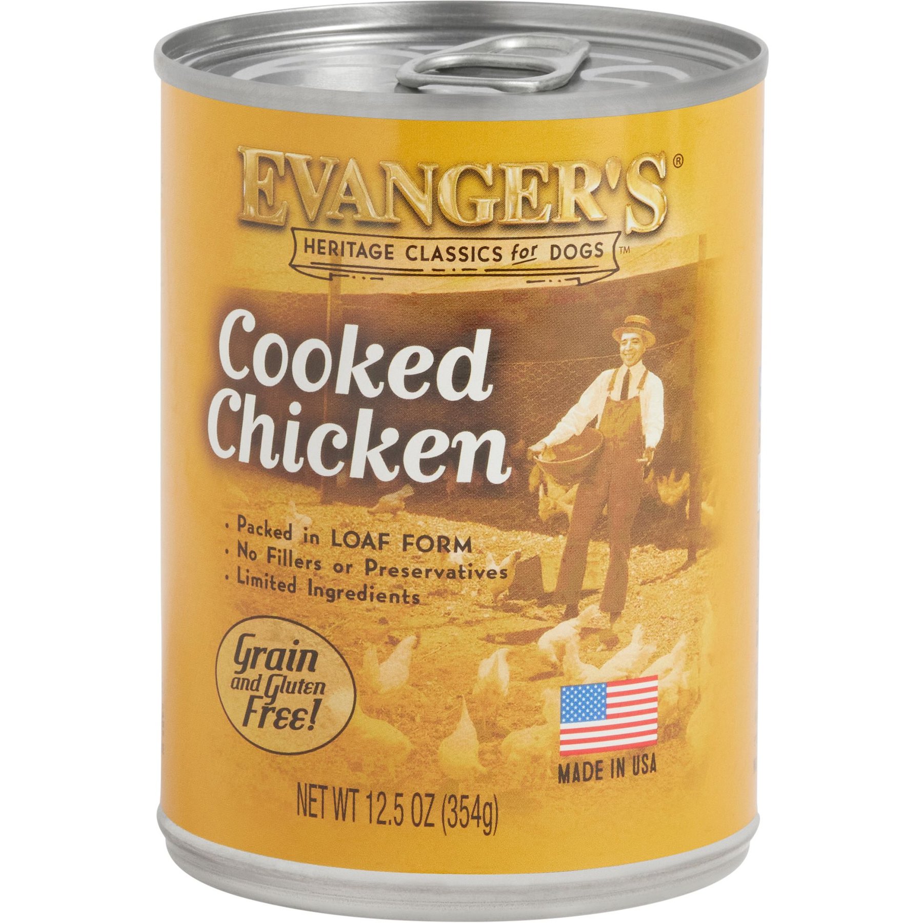 Evanger's Classic Recipes Cooked Chicken Grain-Free Canned Dog Food