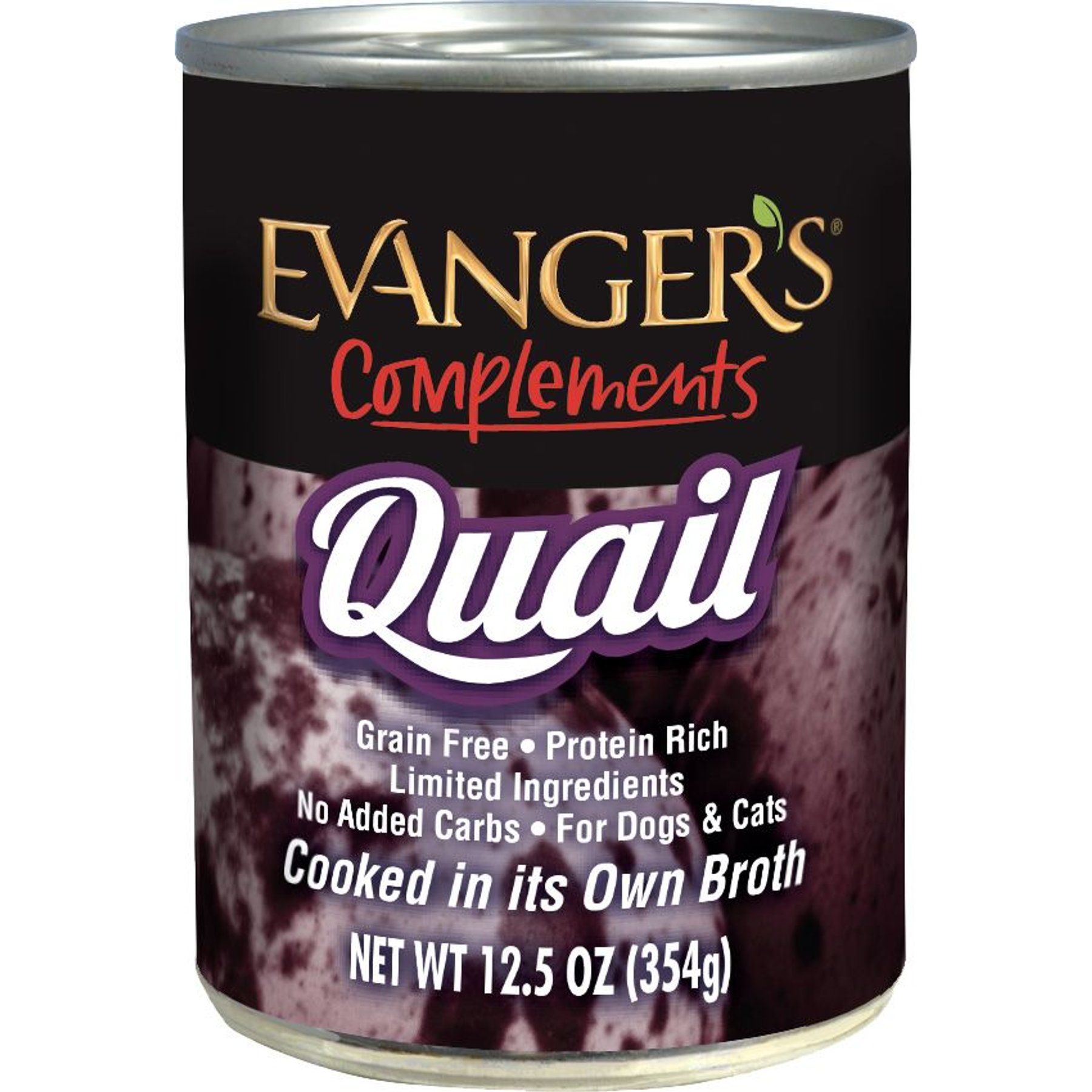 Evanger's Grain-Free Quail Canned Dog & Cat Food