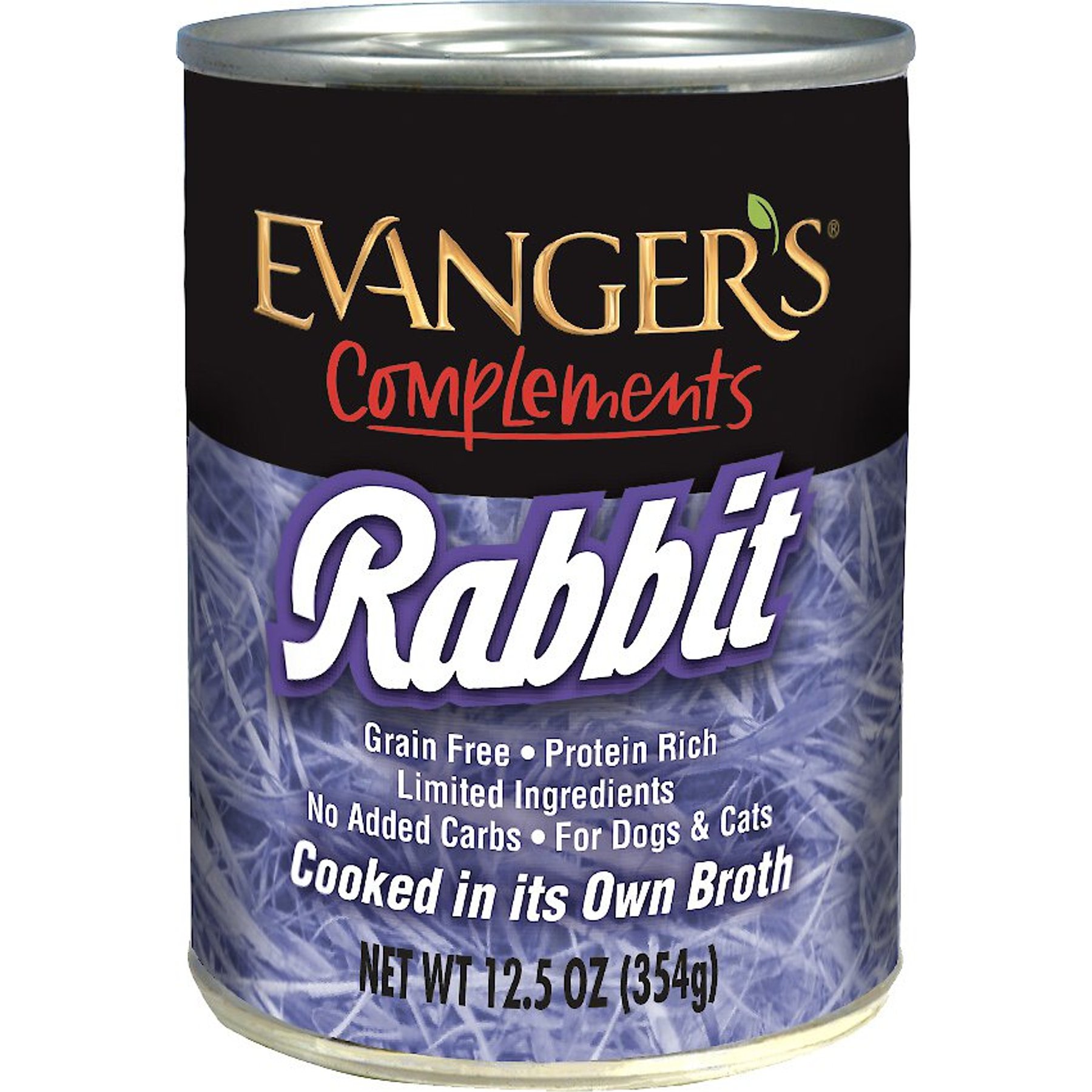 Evanger's Grain-Free Rabbit Canned Dog & Cat Food