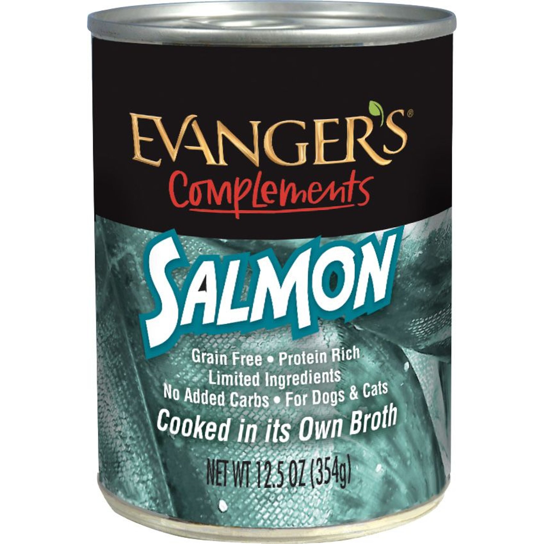 Evanger's Grain-Free Salmon Canned Dog & Cat Food Supplement