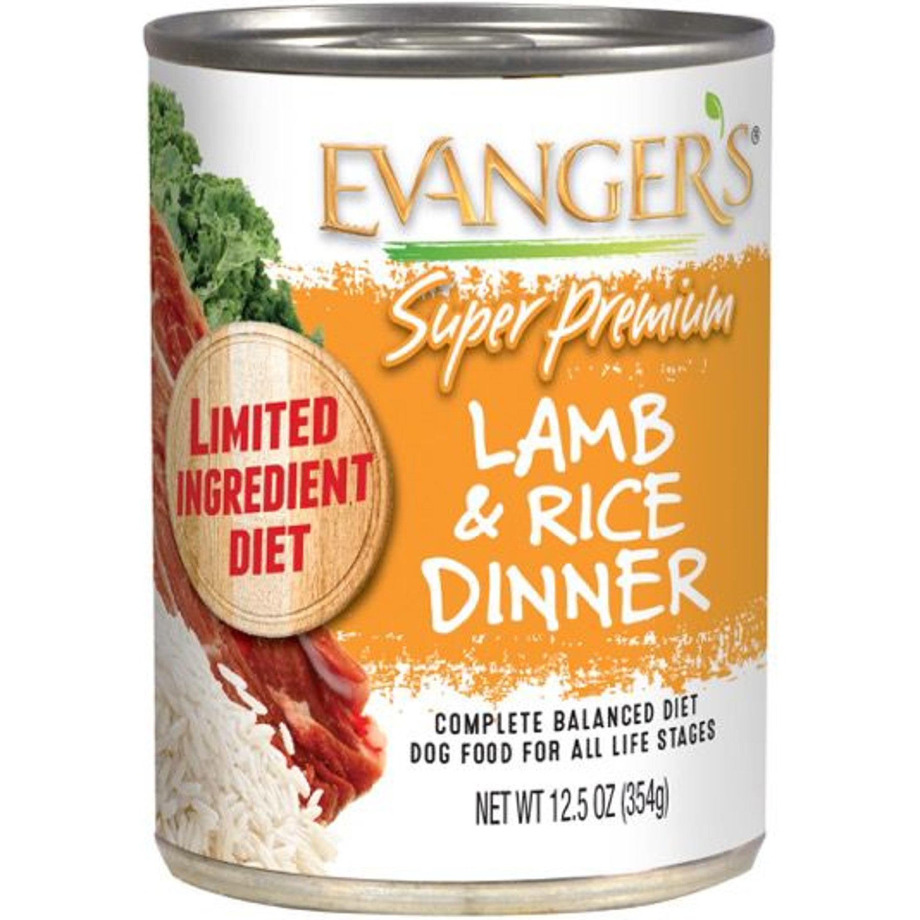 Evanger's Super Premium Lamb & Rice Dinner Canned Dog Food