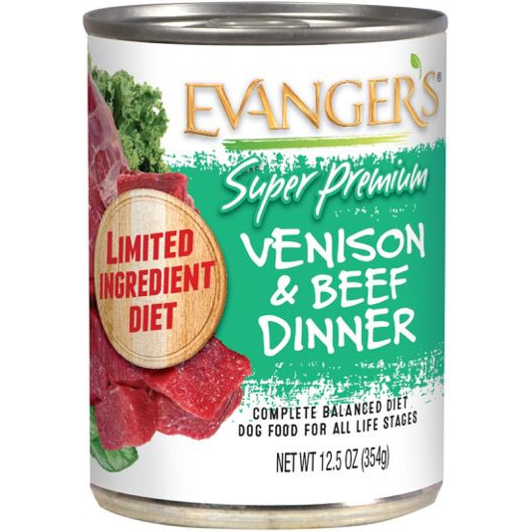 Evanger's Venison & Beef Dinner Grain-Free Canned Dog Food