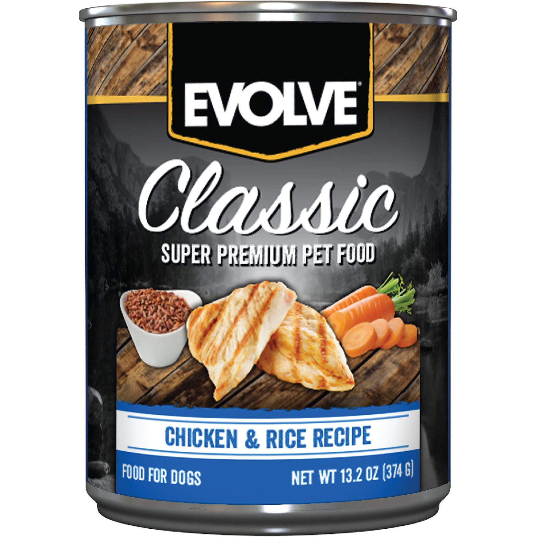 Evolve Classic Chicken & Rice Recipe Canned Dog Food
