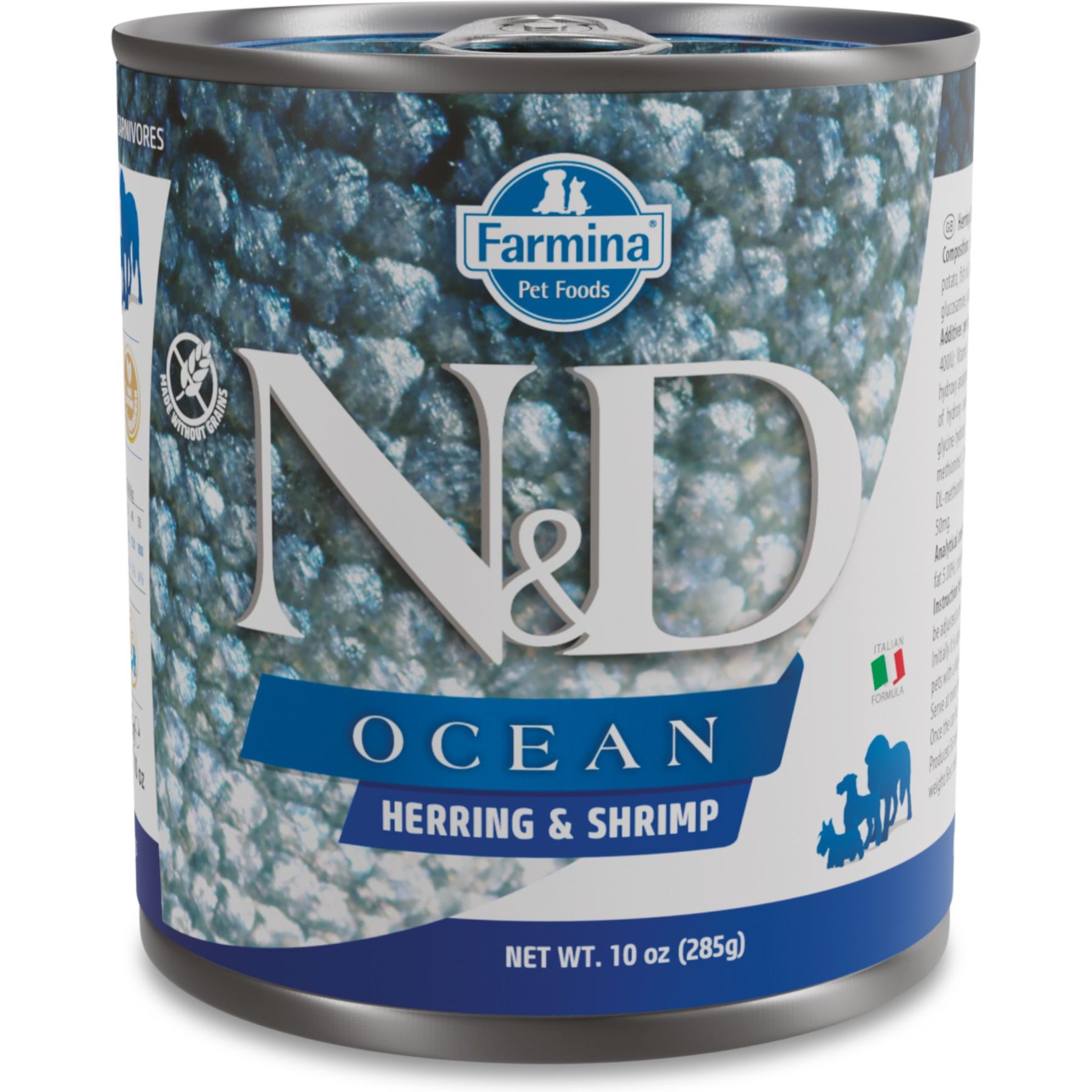 Farmina Natural & Delicious Ocean Herring & Shrimps Canned Dog Food