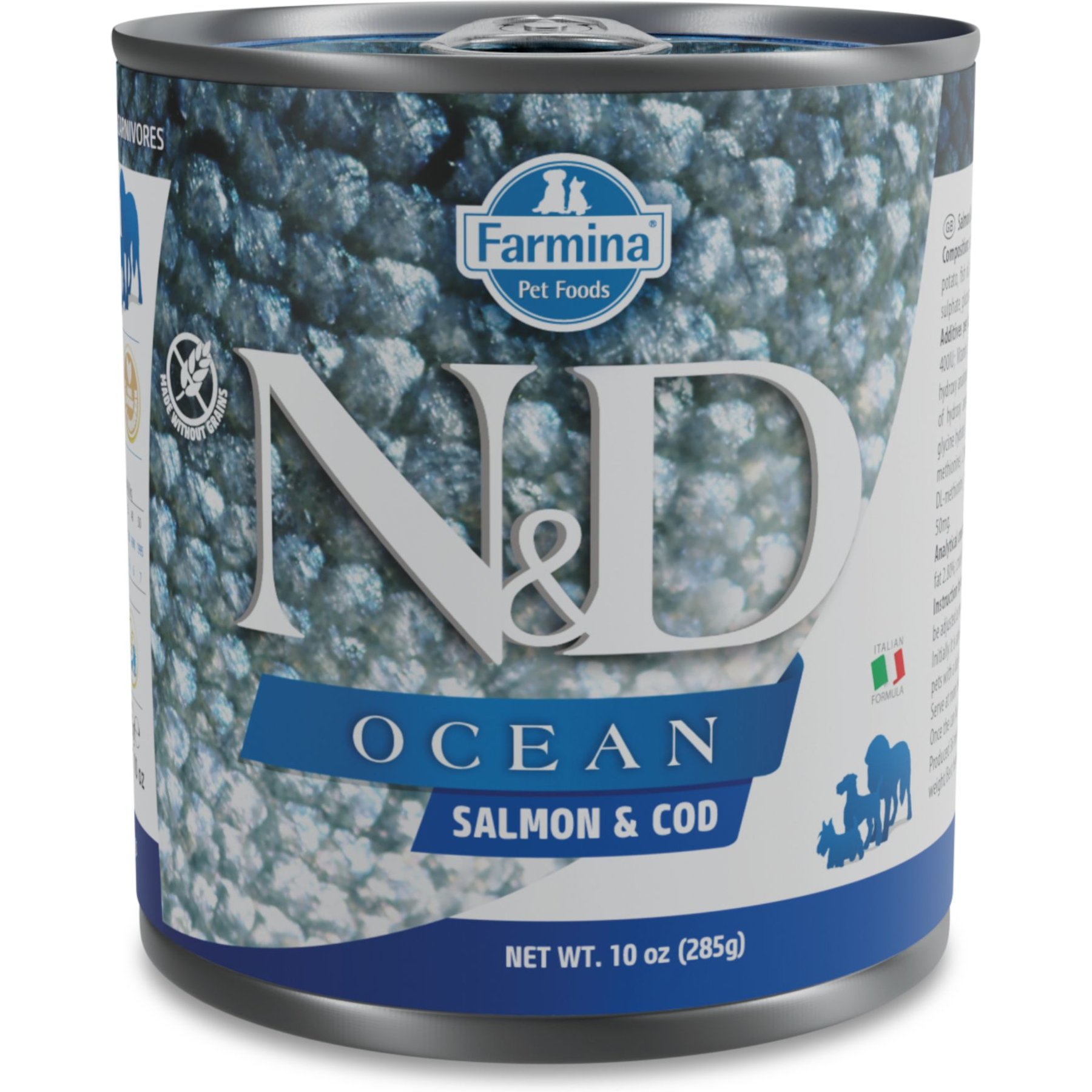 Farmina Natural & Delicious Ocean Salmon & Cod Canned Dog Food