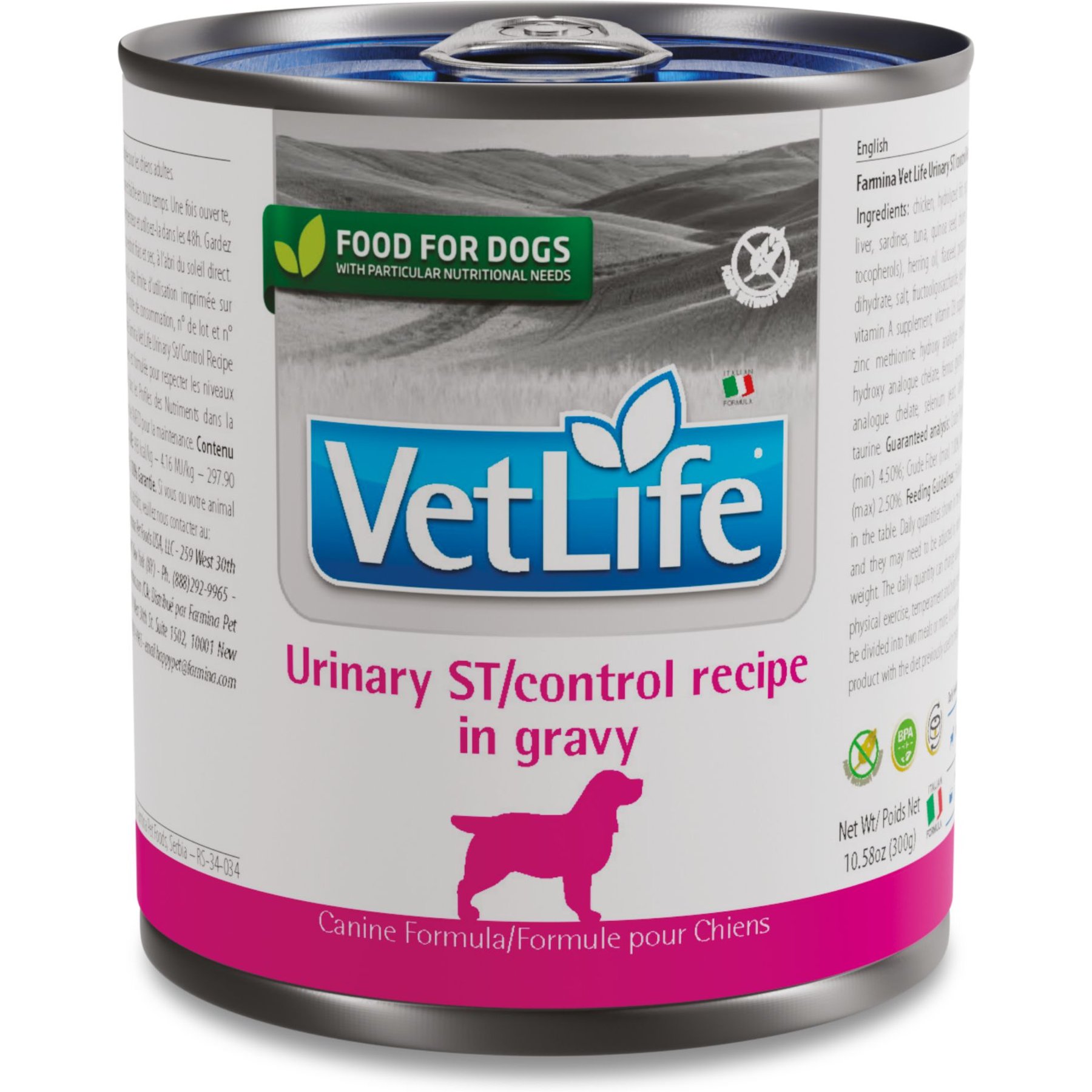 Farmina Vet Life Urinary ST/Control Recipe in Gravy Wet Dog Food